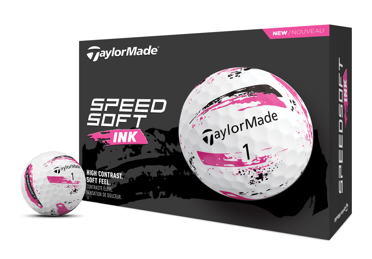 TaylorMade Speedsoft Ink Pink Dozen Pack - TaylorMade