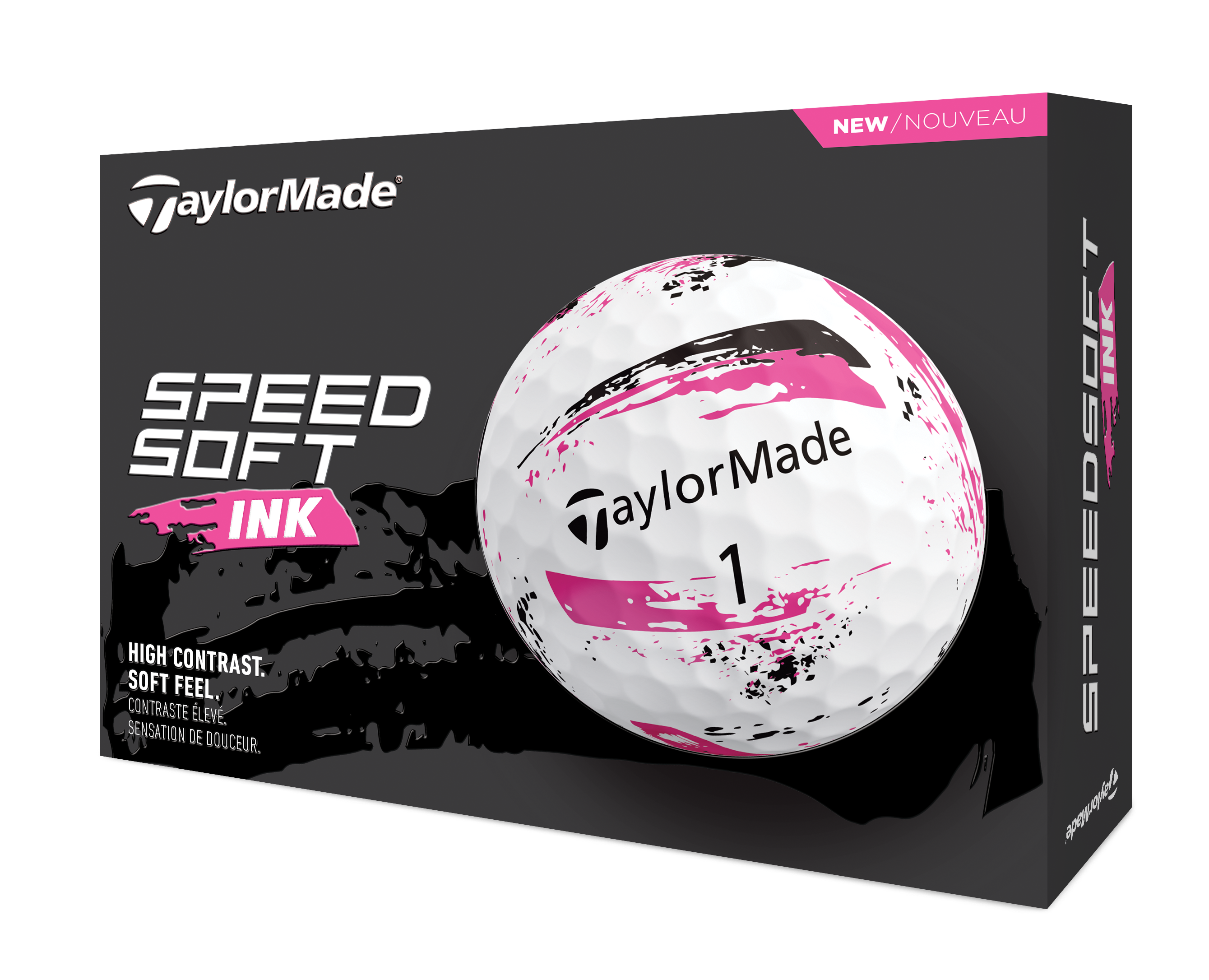 TaylorMade Speedsoft Ink Pink Dozen Pack