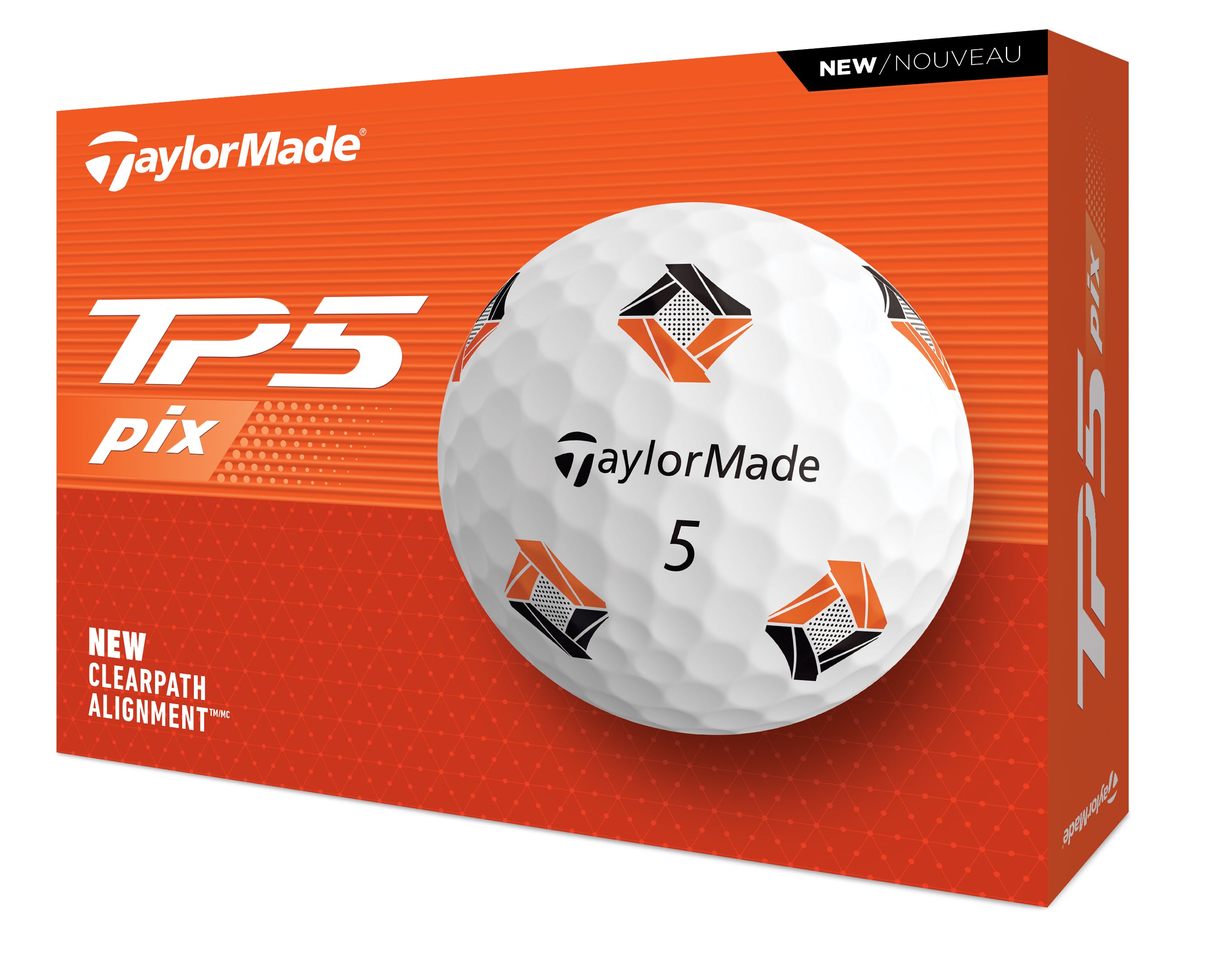 TaylorMade TP5 Pix Golf Balls