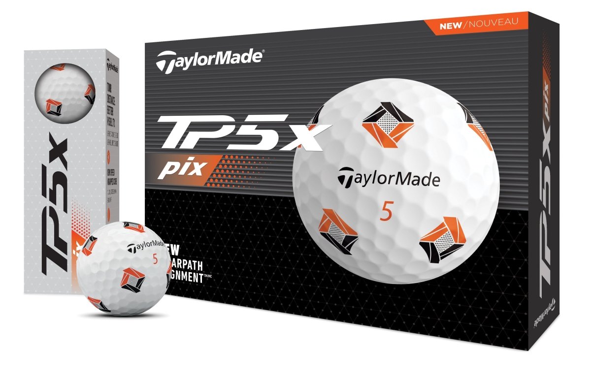 TaylorMade TP5x Pix Golf Balls - TaylorMade