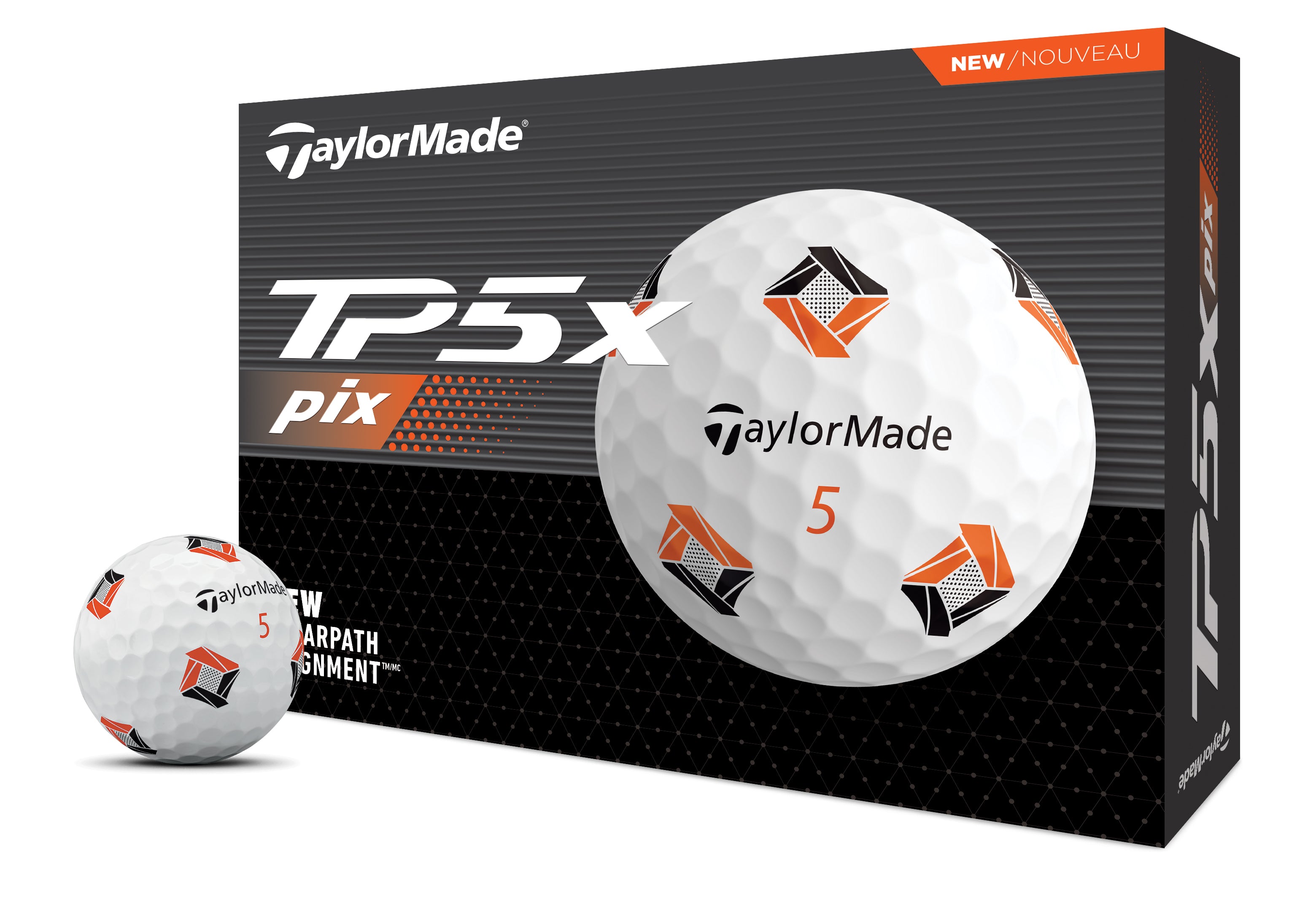 TaylorMade TP5x Pix Golf Balls