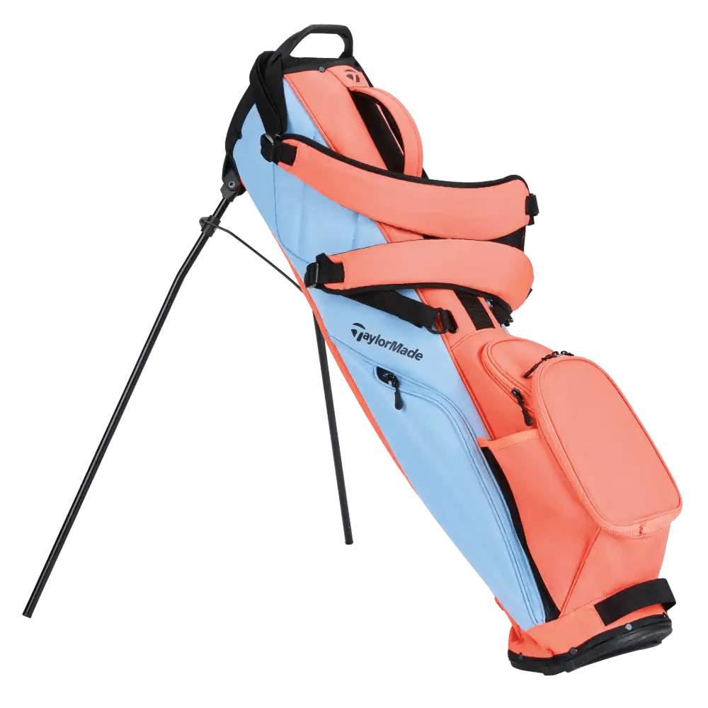 Taylormade Flextech Carry Bag - Light Blue/Coral - TaylorMade