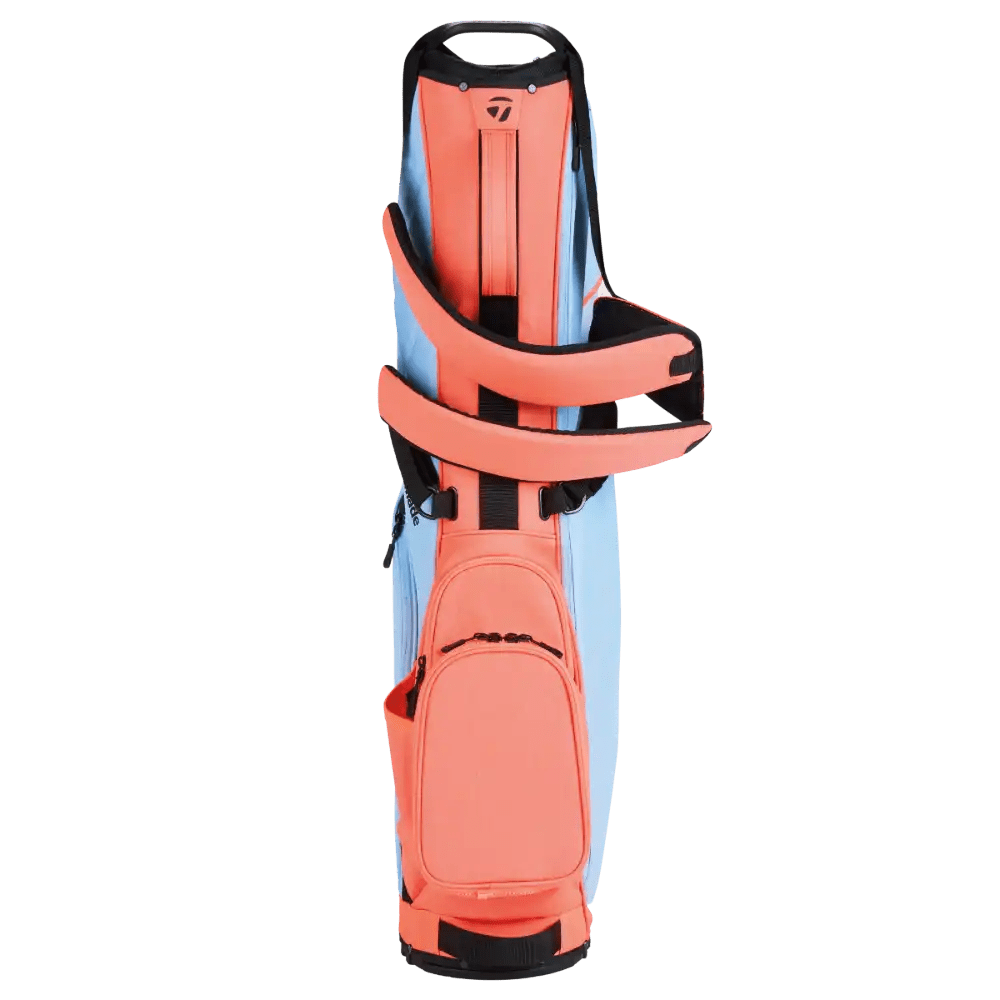 Taylormade Flextech Carry Bag - Light Blue/Coral - TaylorMade