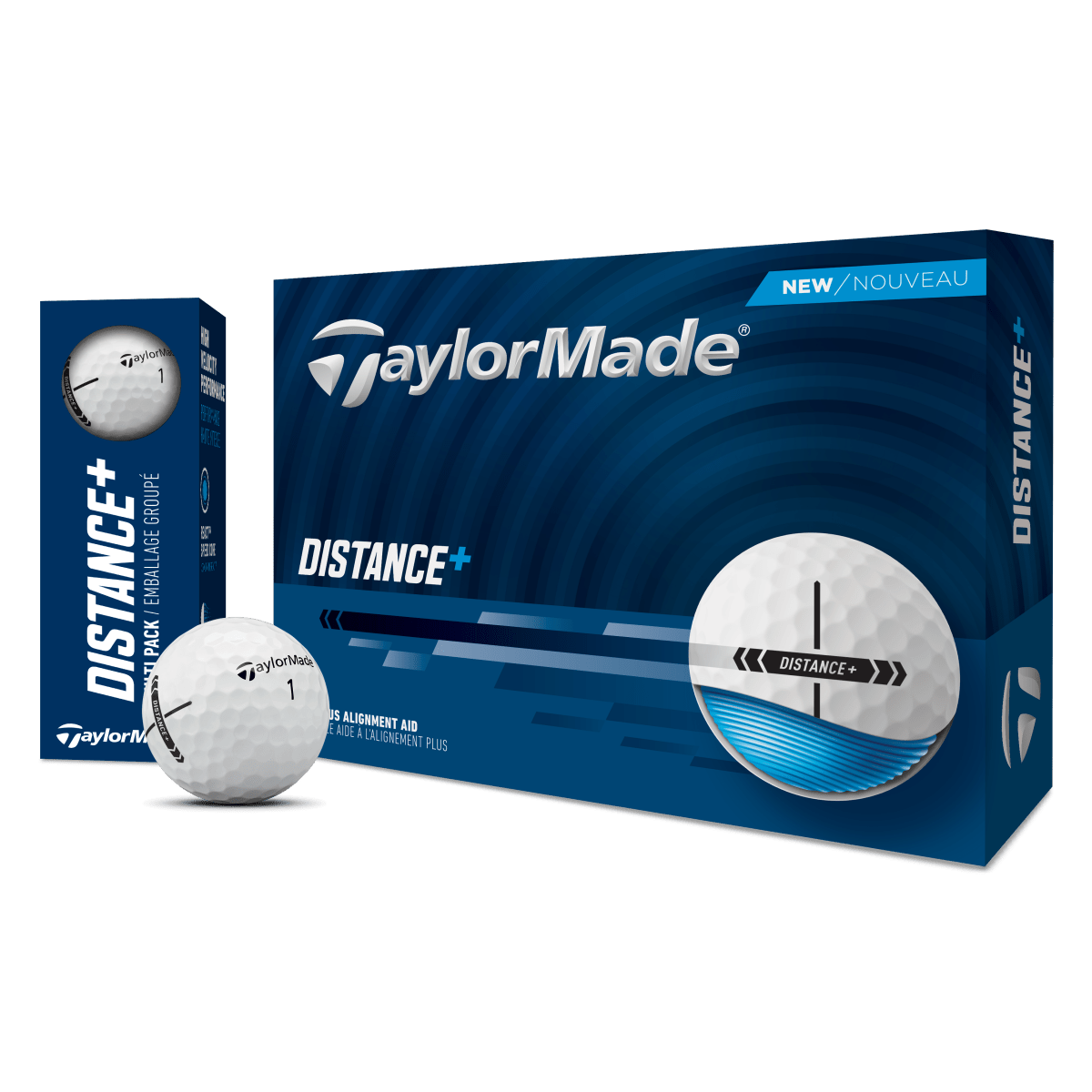 TaylorMade Distance+ Golf Balls - TaylorMade