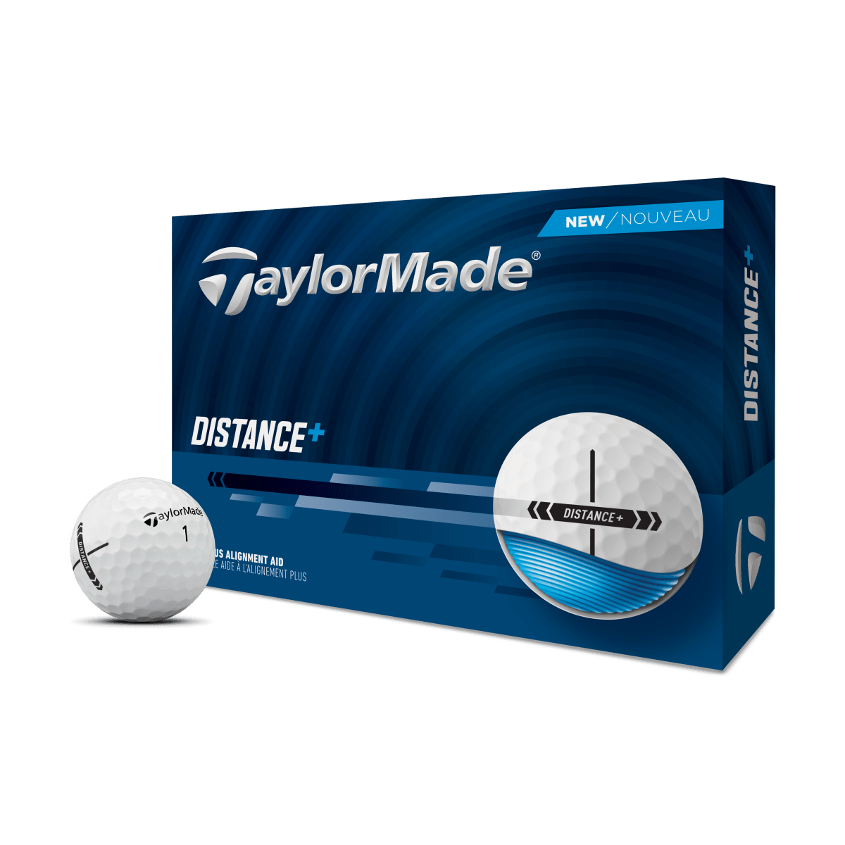 TaylorMade Distance+ Golf Balls - TaylorMade
