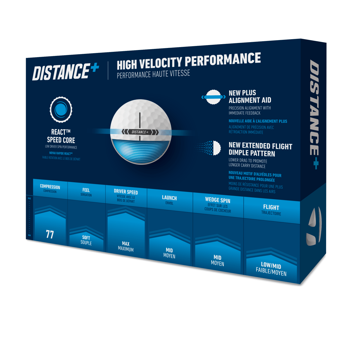 TaylorMade Distance+ Golf Balls - TaylorMade