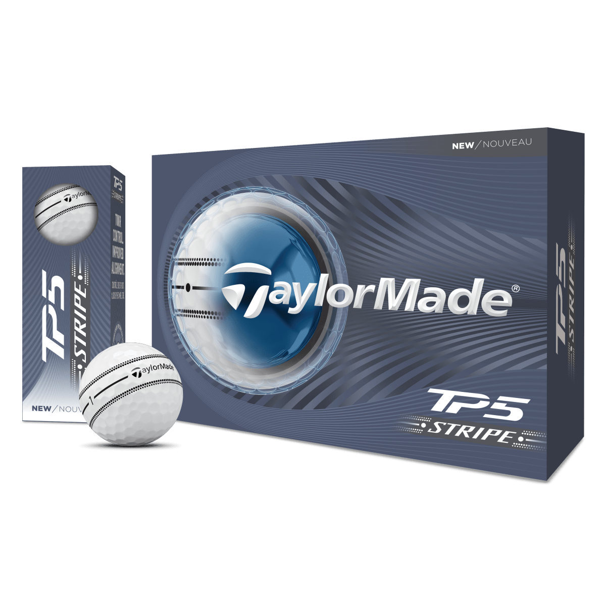 Taylormade 2026 TP5 Stripe Golf Balls - TaylorMade