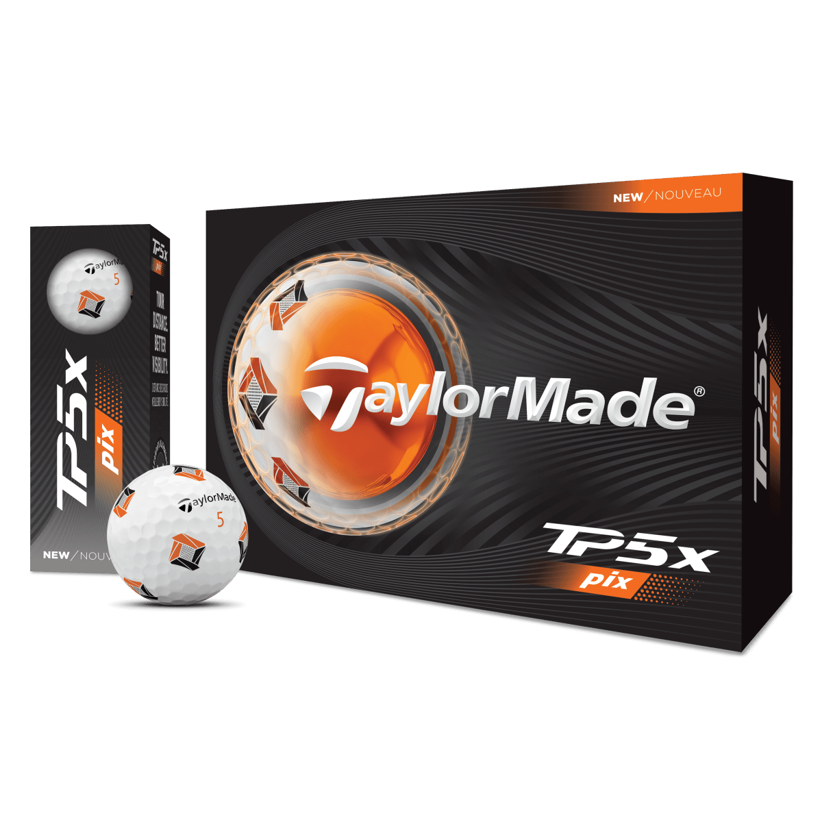 Taylormade 2026 TP5x PIX Golf Balls - TaylorMade