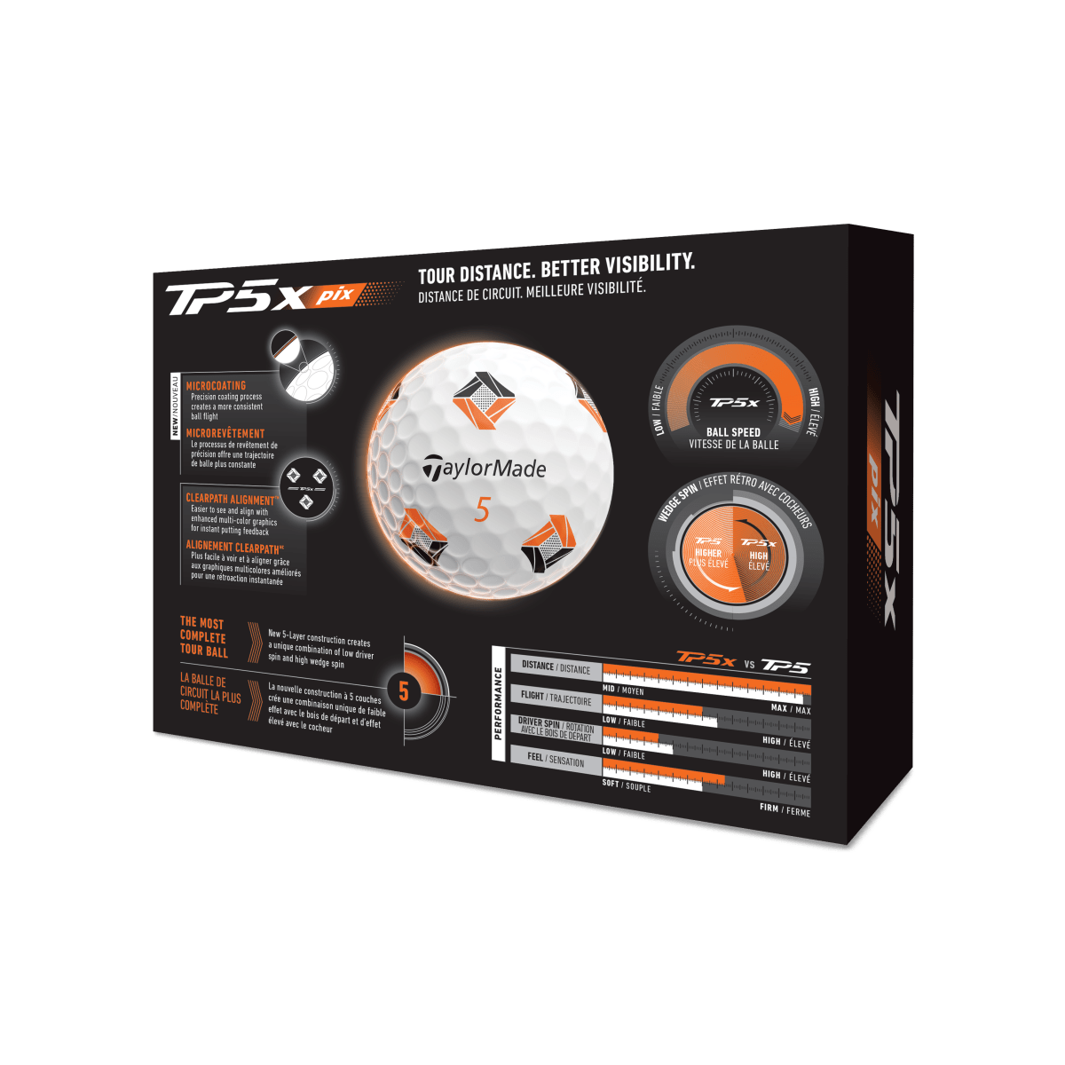 Taylormade 2026 TP5x PIX Golf Balls - TaylorMade