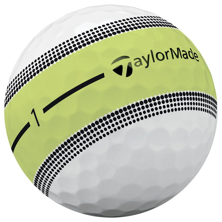 TaylorMade Tour Response Stripe Golf Balls - Neon Multi - 12 Pack - TaylorMade