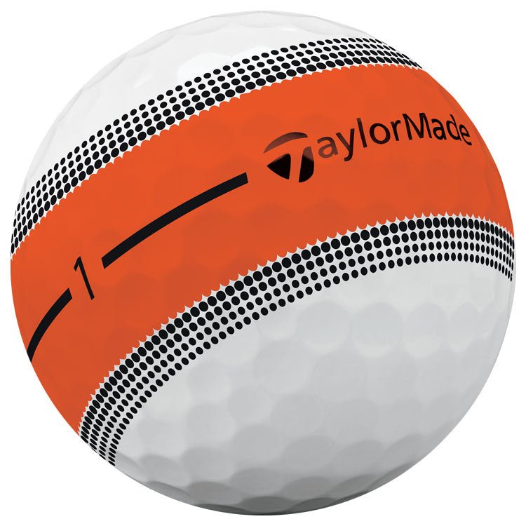 TaylorMade Tour Response Stripe Golf Balls - Neon Multi - 12 Pack - TaylorMade