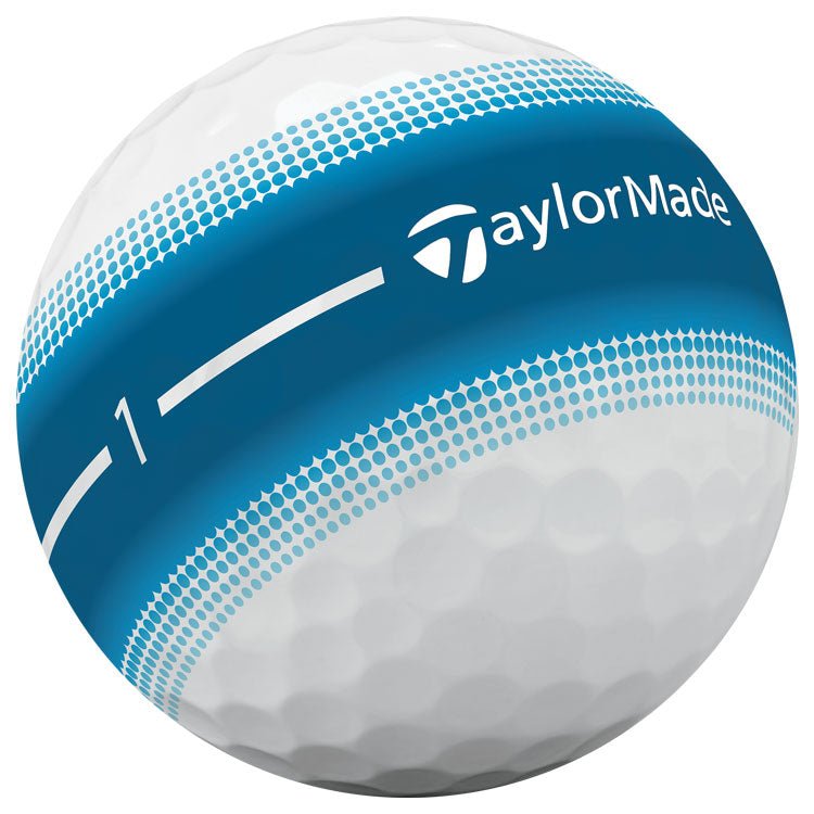 TaylorMade Tour Response Stripe Golf Balls - Neon Multi - 12 Pack - TaylorMade