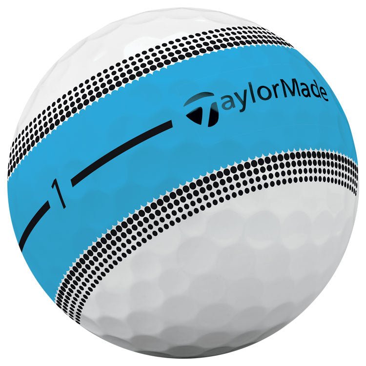TaylorMade Tour Response Stripe Golf Balls - Neon Multi - 12 Pack - TaylorMade