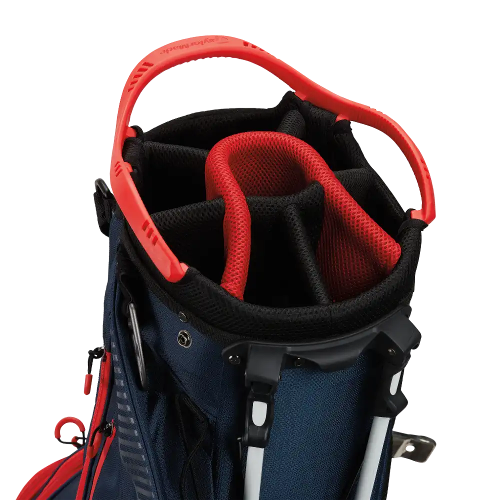 Taylormade Pro Stand Bag - Navy/Red