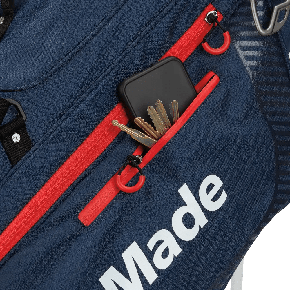 Taylormade Pro Stand Bag - Navy/Red - TaylorMade