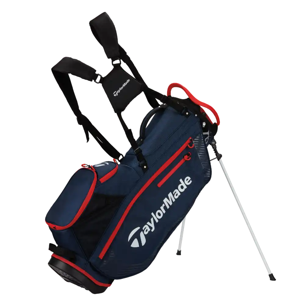 Taylormade Pro Stand Bag - Navy/Red
