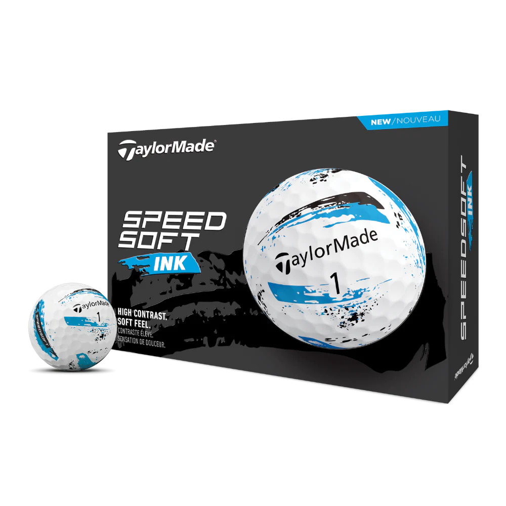 TaylorMade Speedsoft Ink Blue Dozen Pack