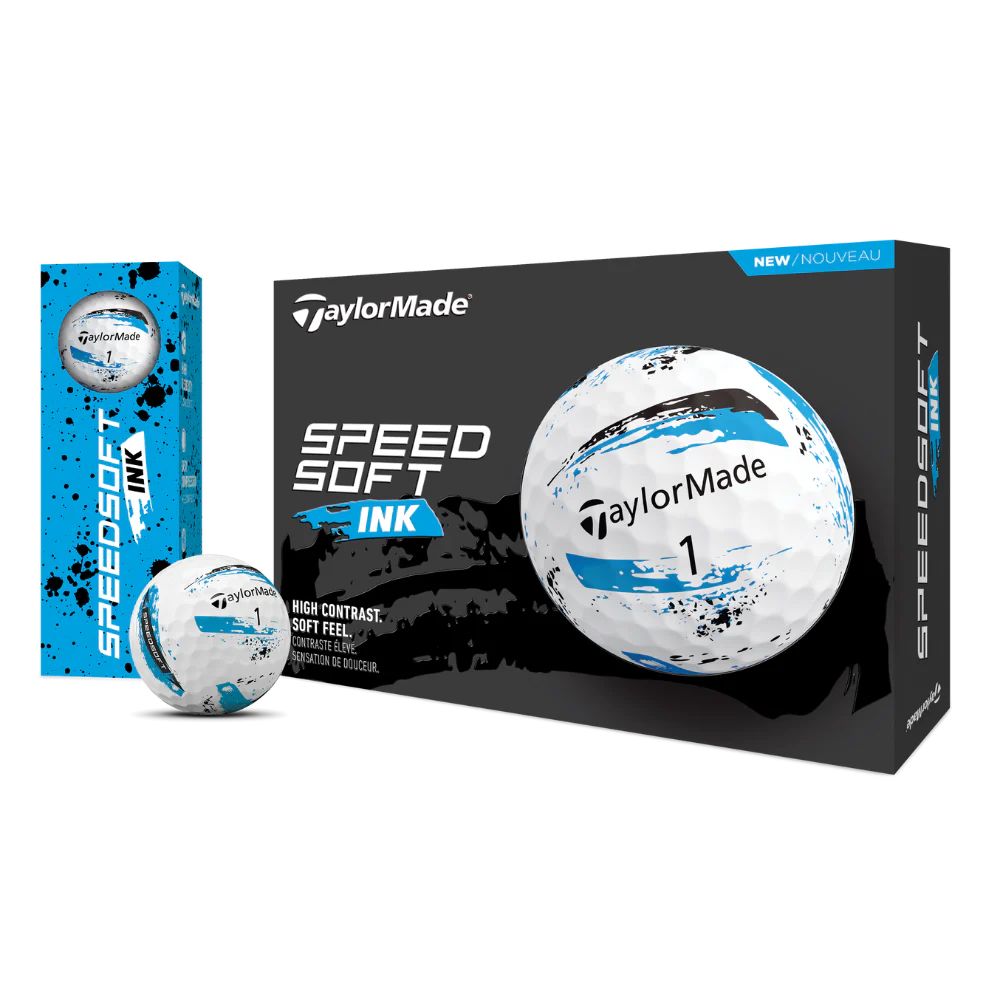 TaylorMade Speedsoft Ink Blue Dozen Pack