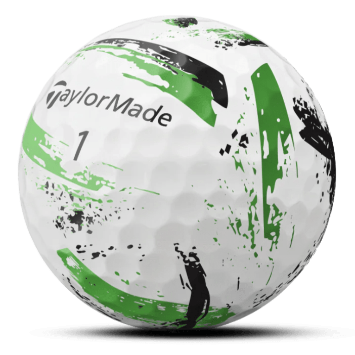 TaylorMade Speedsoft Ink Green Golf Balls (3 Ball Sleeve) - TaylorMade