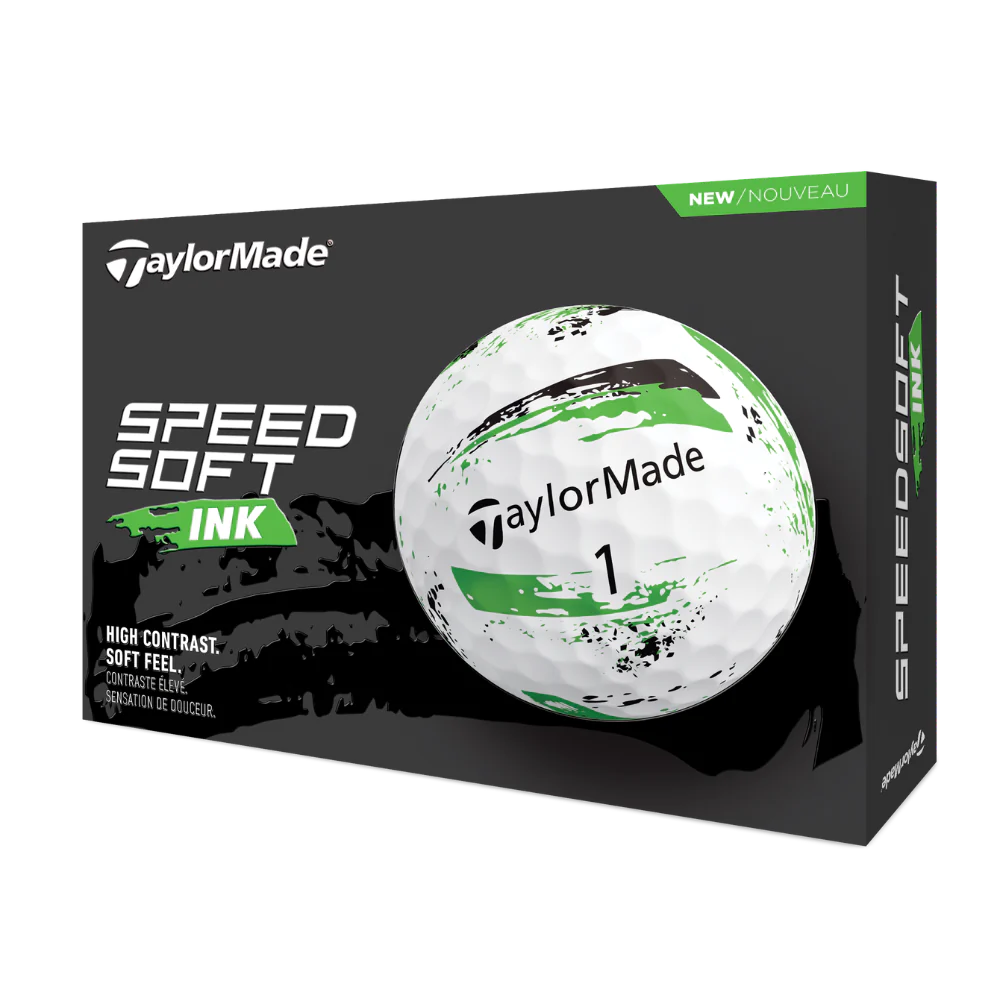 TaylorMade Speedsoft Ink Green Dozen Pack