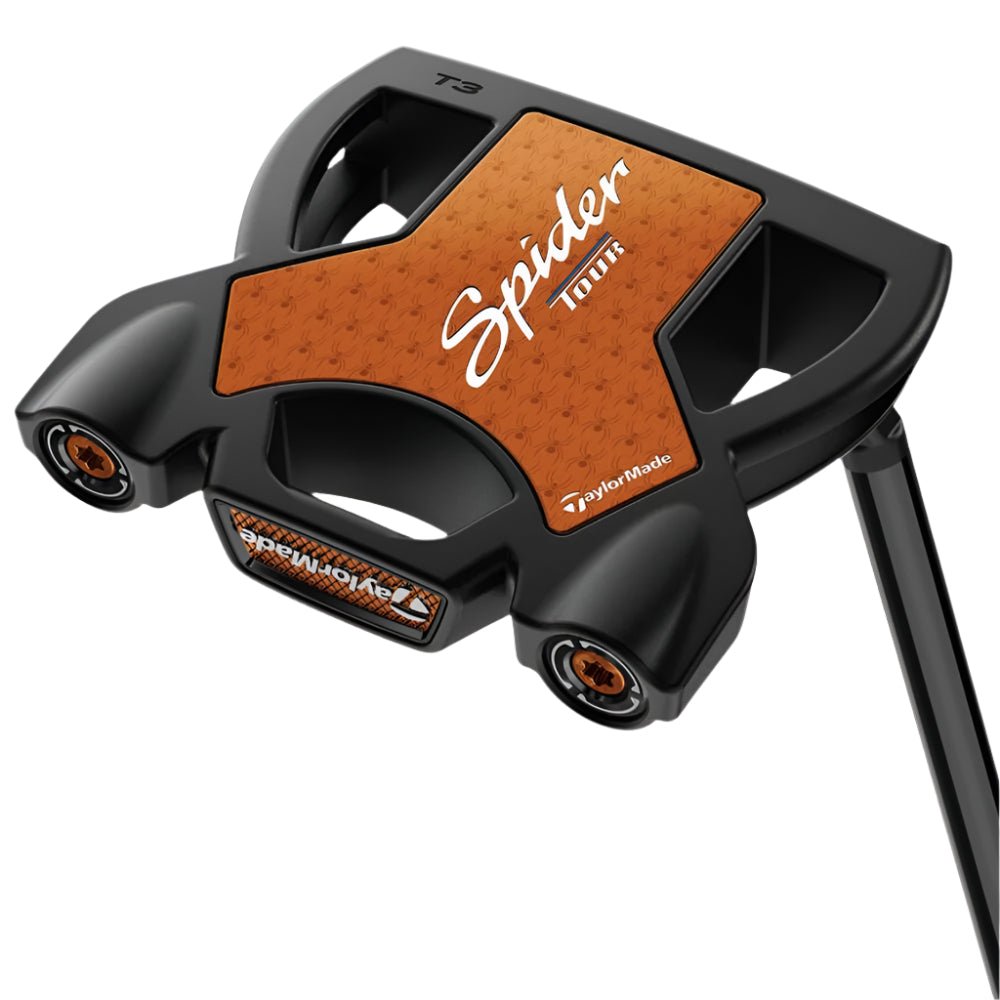 TaylorMade Spider Tour Short Slant Neck Left Handed Putter - Black - TaylorMade