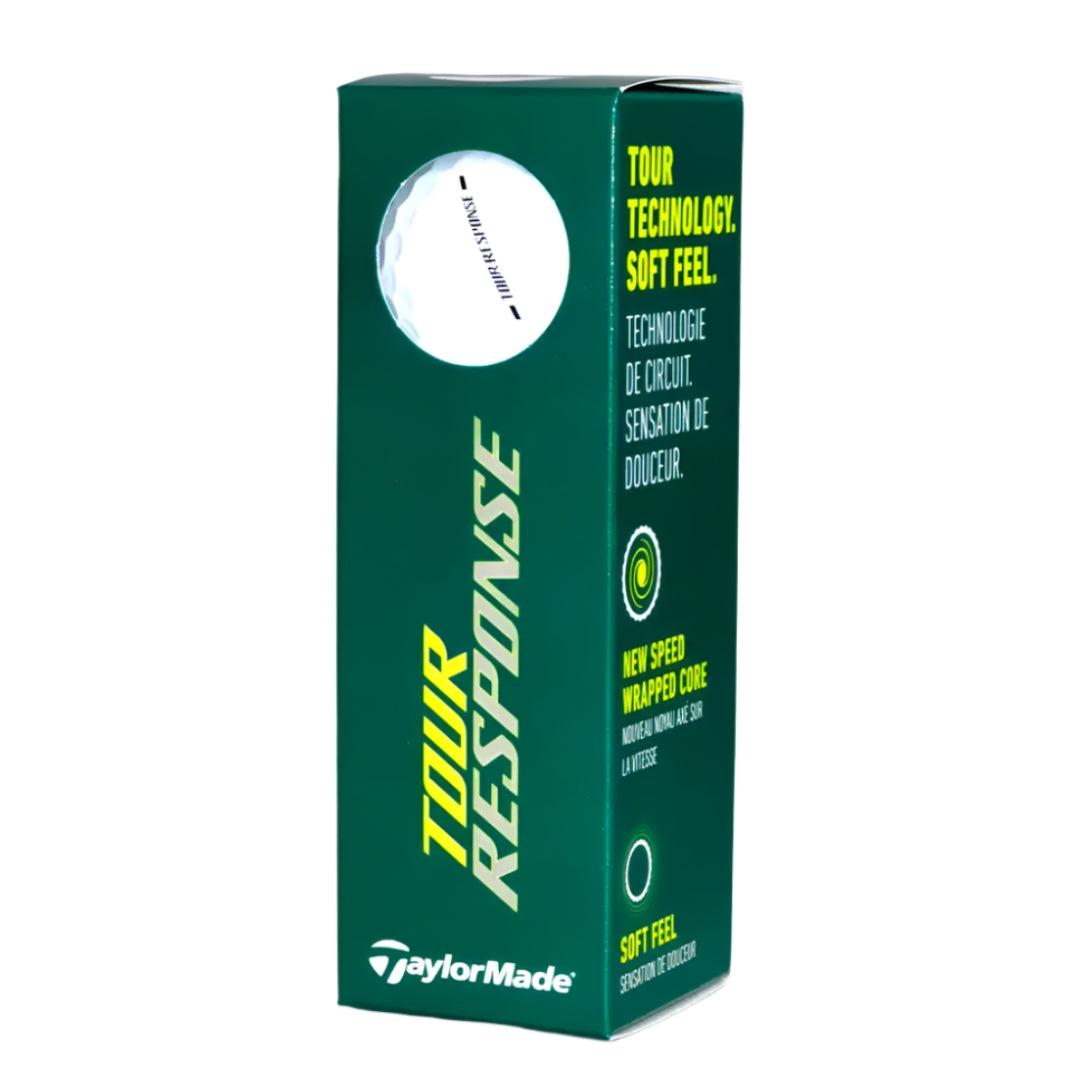 TaylorMade Tour Response Golf Balls (3 Ball Sleeve)