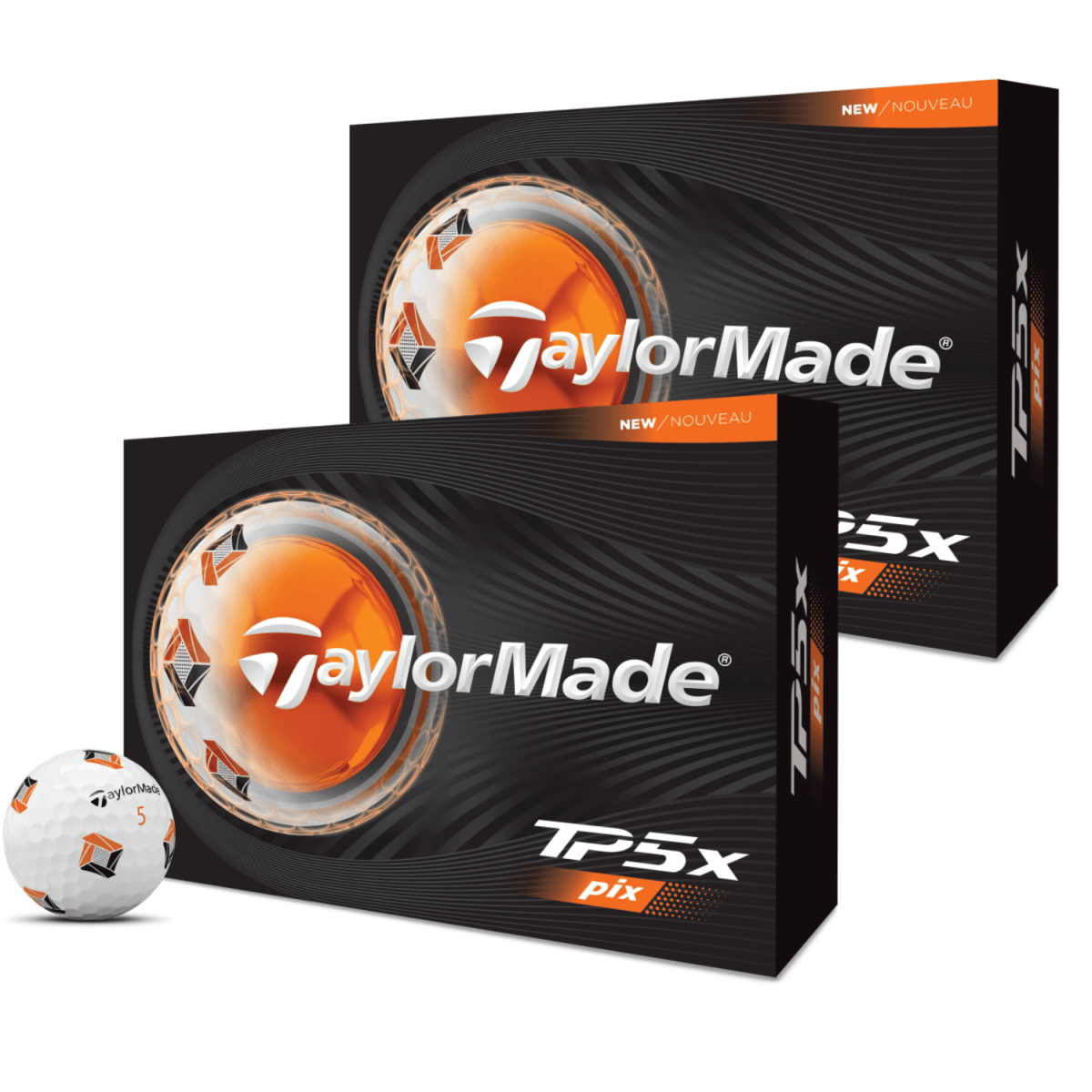 TaylorMade 2026 TP5x PIX Double Dozen Bundle Golf Balls - TaylorMade