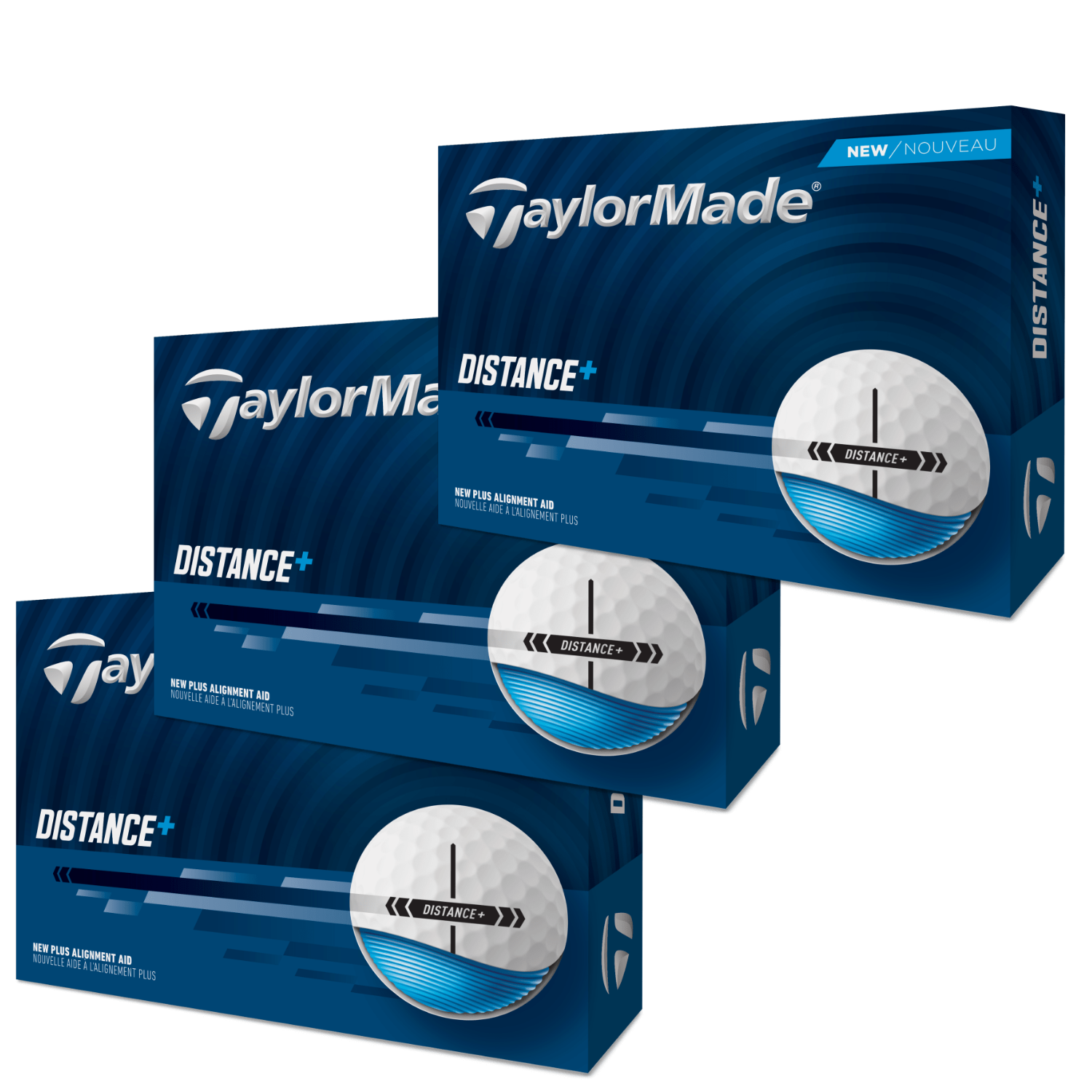 TaylorMade Distance+ Golf Balls 3 Dozen Pack