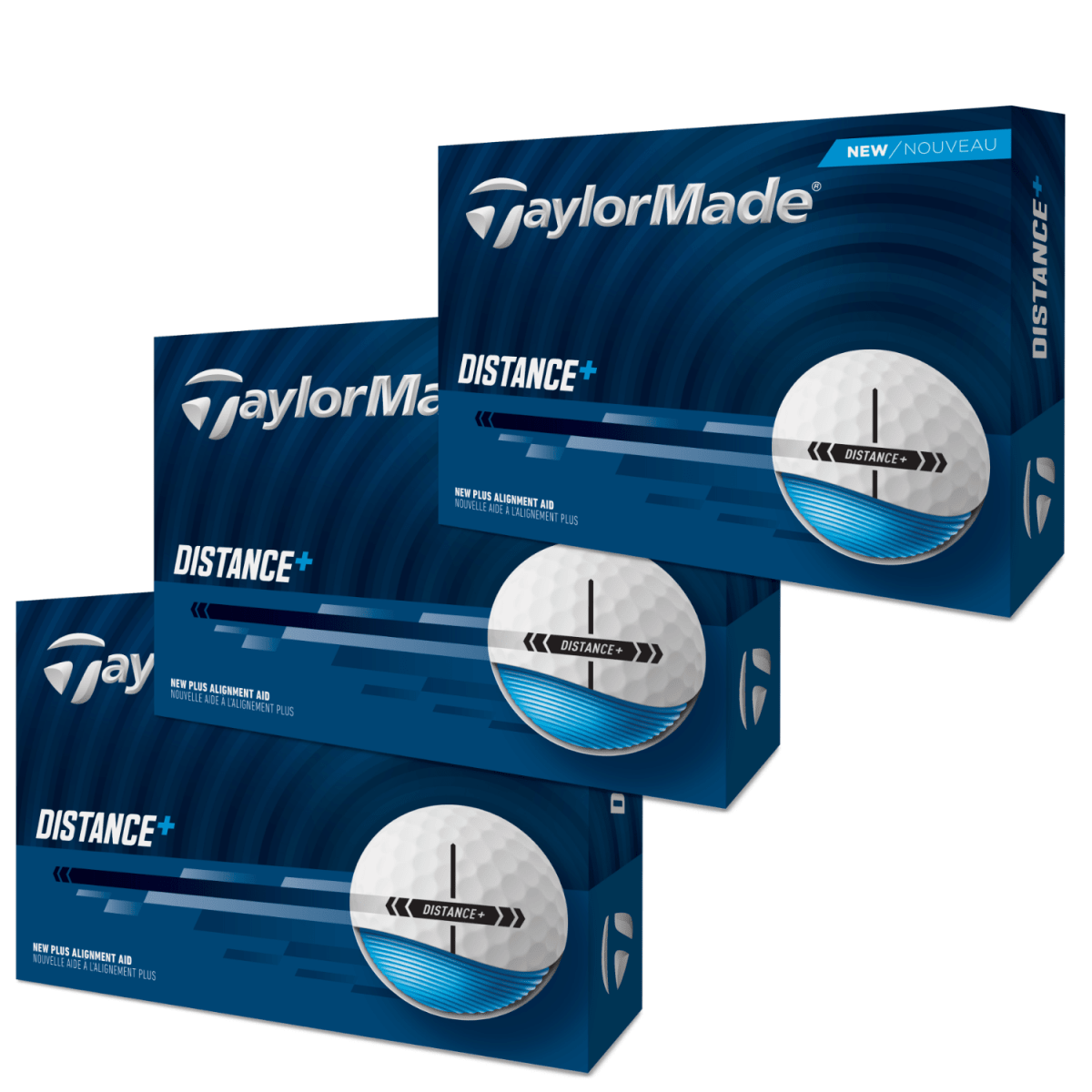 TaylorMade Distance+ Golf Balls 3 Dozen Pack - TaylorMade