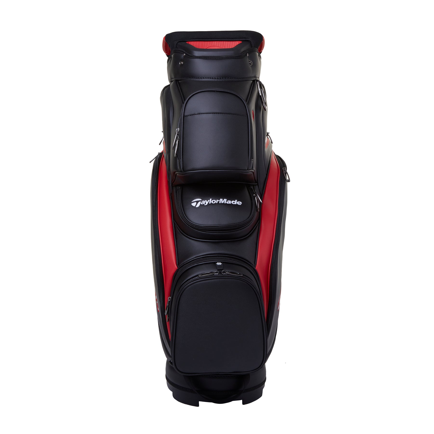 Taylormade Deluxe Cart Bag - Black/Red