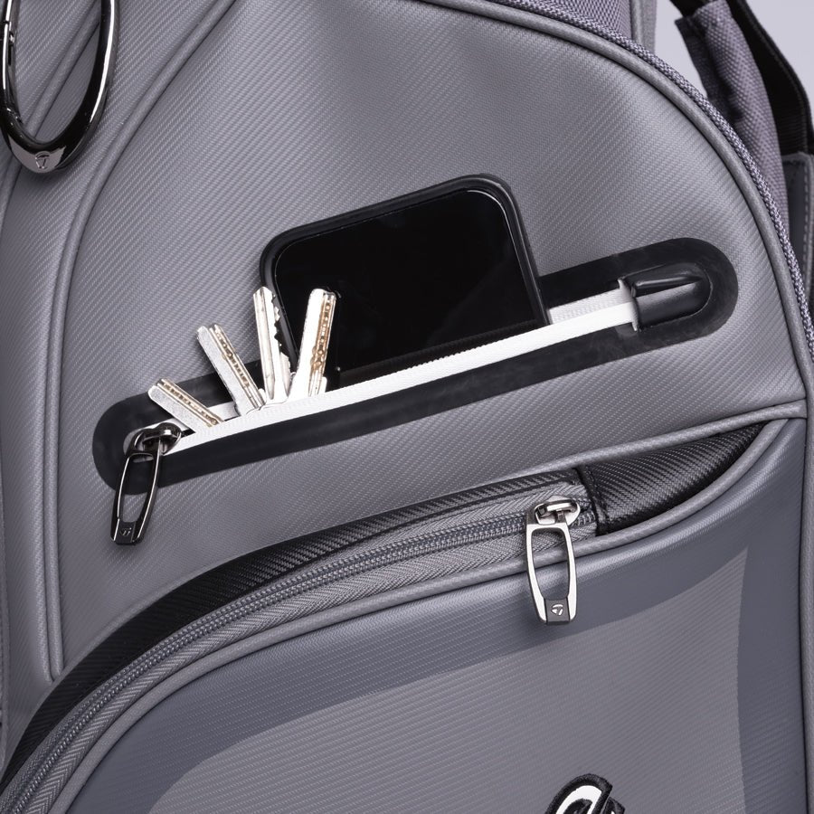 Taylormade Deluxe Cart Bag - Charcoal - TaylorMade