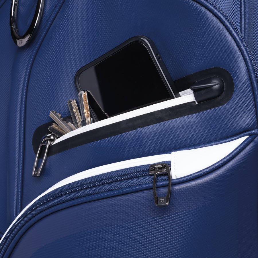 Taylormade Deluxe Cart Bag - Navy/White - TaylorMade