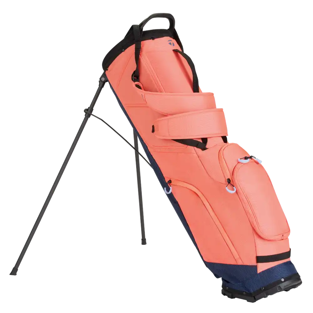 Taylormade Flextech Superlite Stand Bag - Coral/Navy
