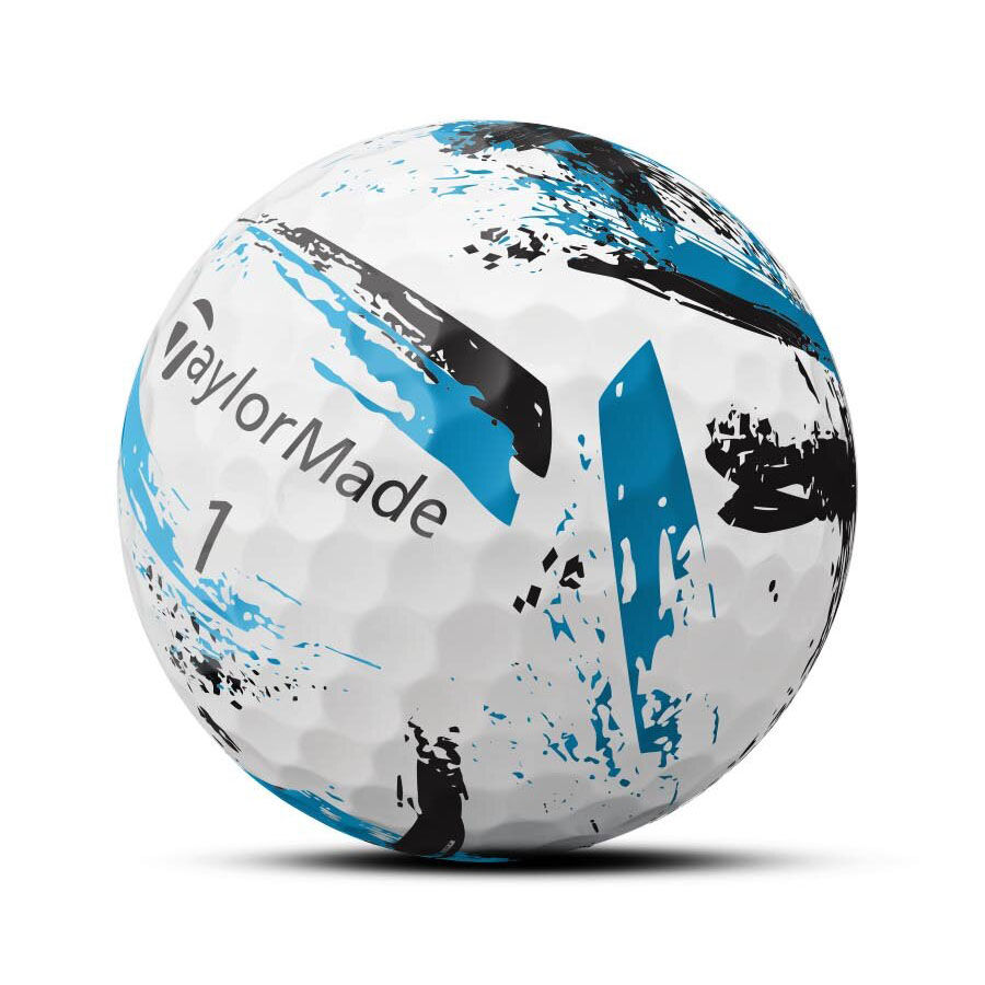 TaylorMade Speedsoft Ink Blue Golf Balls (3 Ball Sleeve)