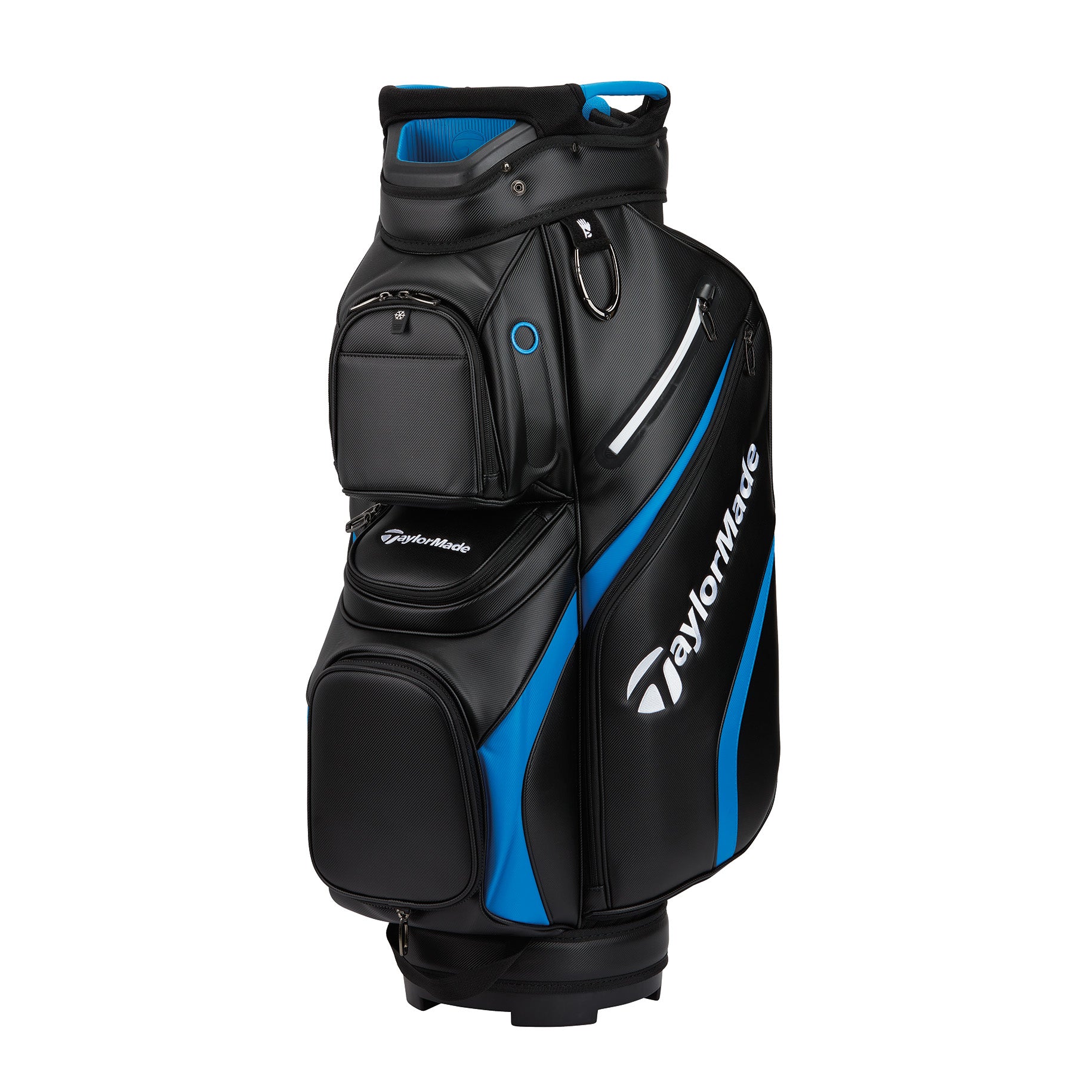 Taylormade Deluxe Cart Bag - Black/Blue