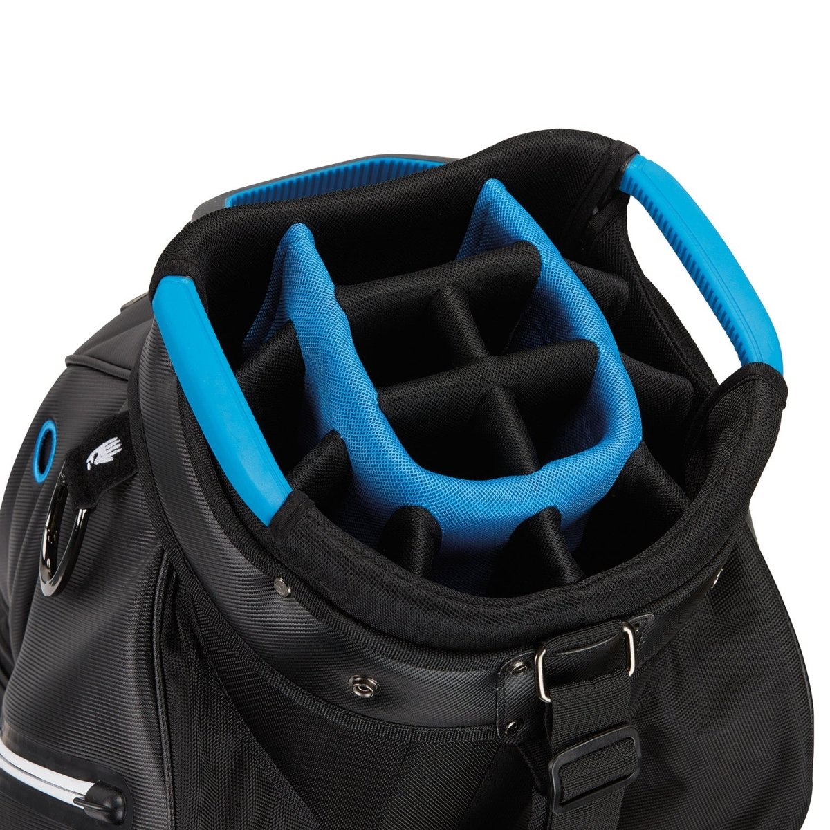 Taylormade Deluxe Cart Bag - Black/Blue - TaylorMade