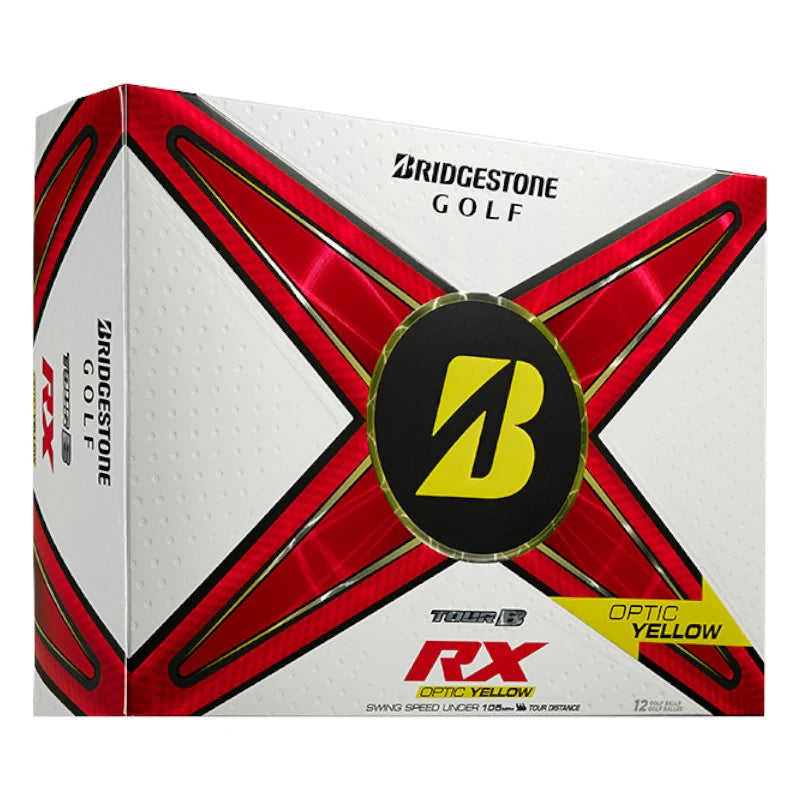 Bridgestone Tour B RX Yellow Golf Balls