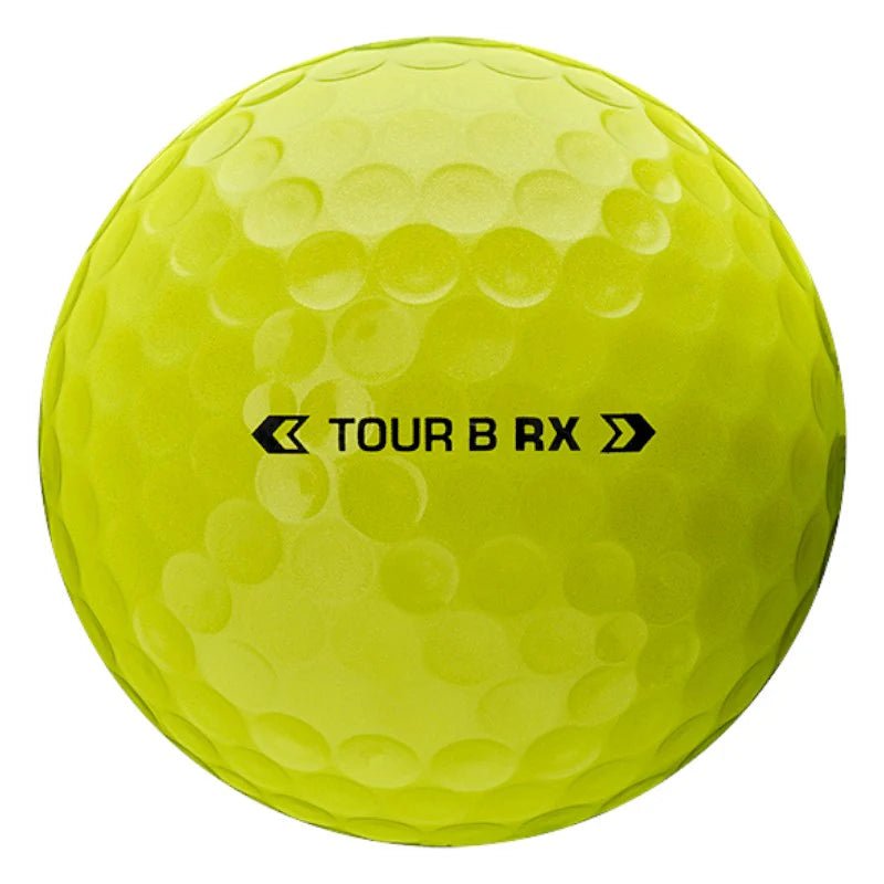 Bridgestone Tour B RX Yellow Golf Balls - Bridgestone Golf
