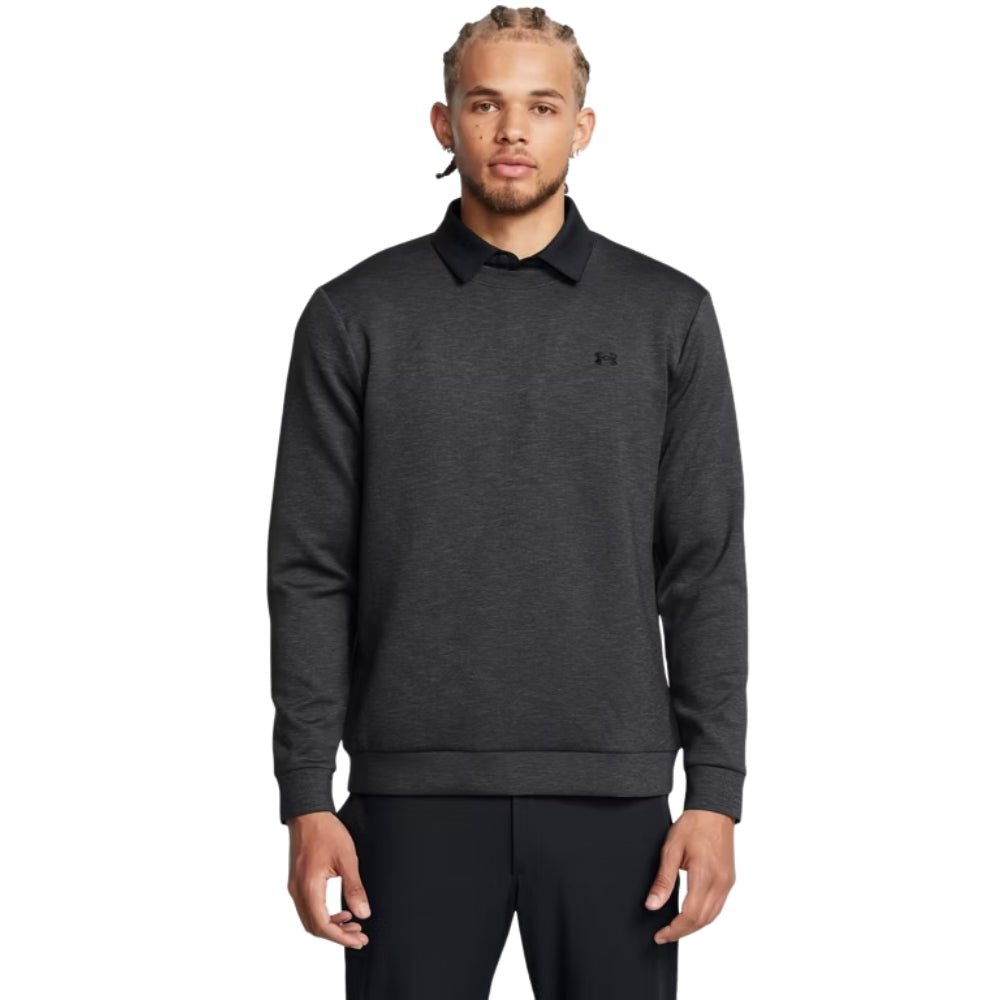 Under Armour Drive Men's Crew Neck Jumper - Black - Under Armour