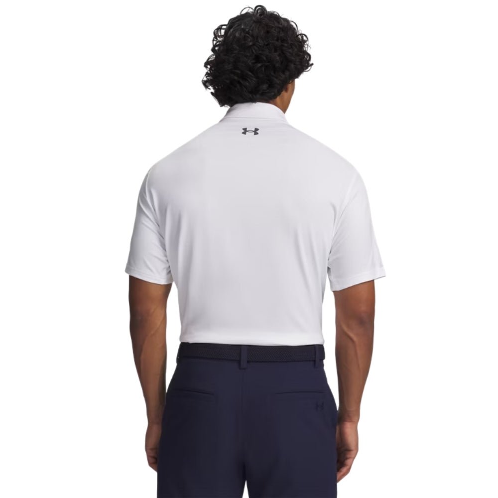 Under Armour Matchplay Men's Polo - White / Pitch Grey - Under Armour