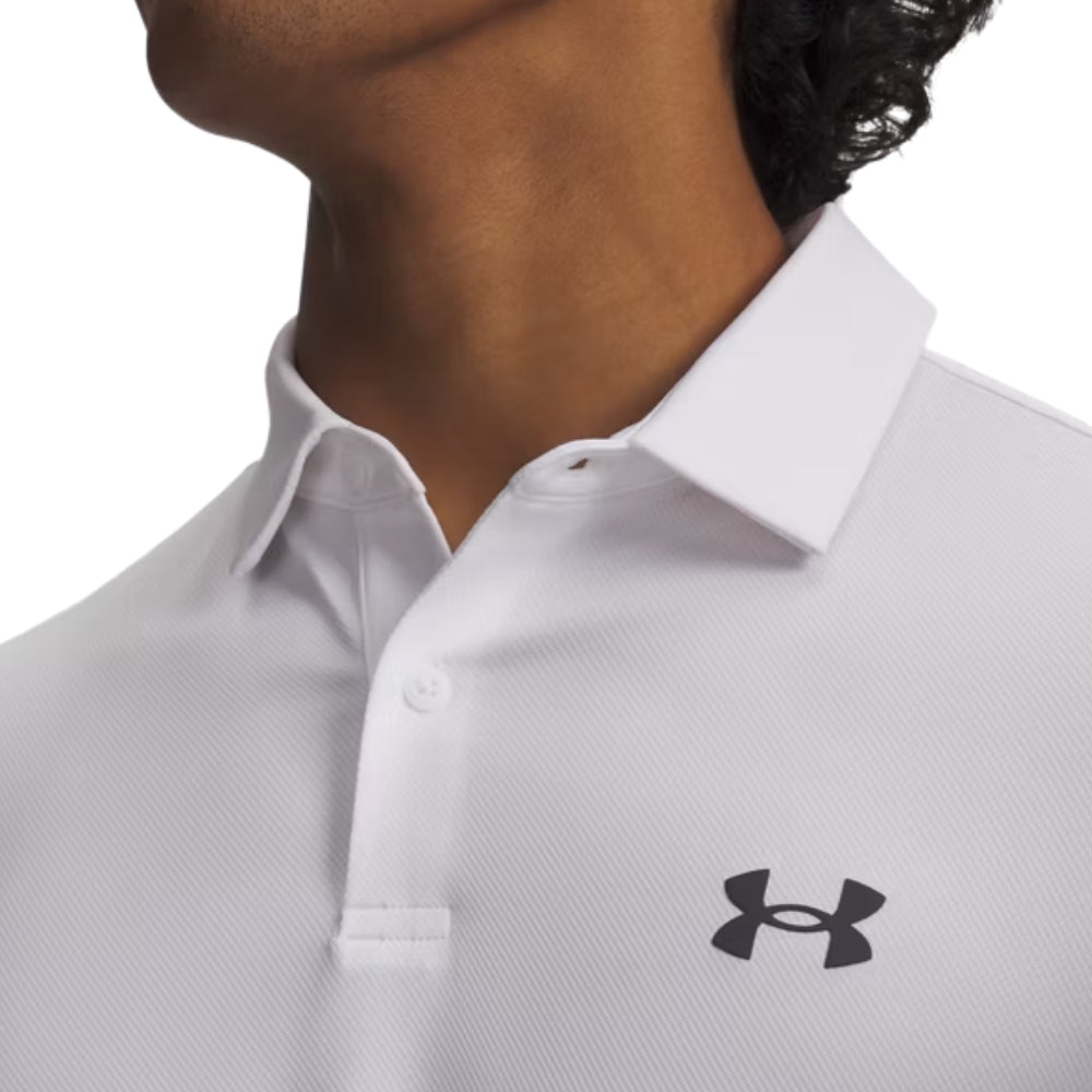 Under Armour Matchplay Men's Polo - White / Pitch Grey