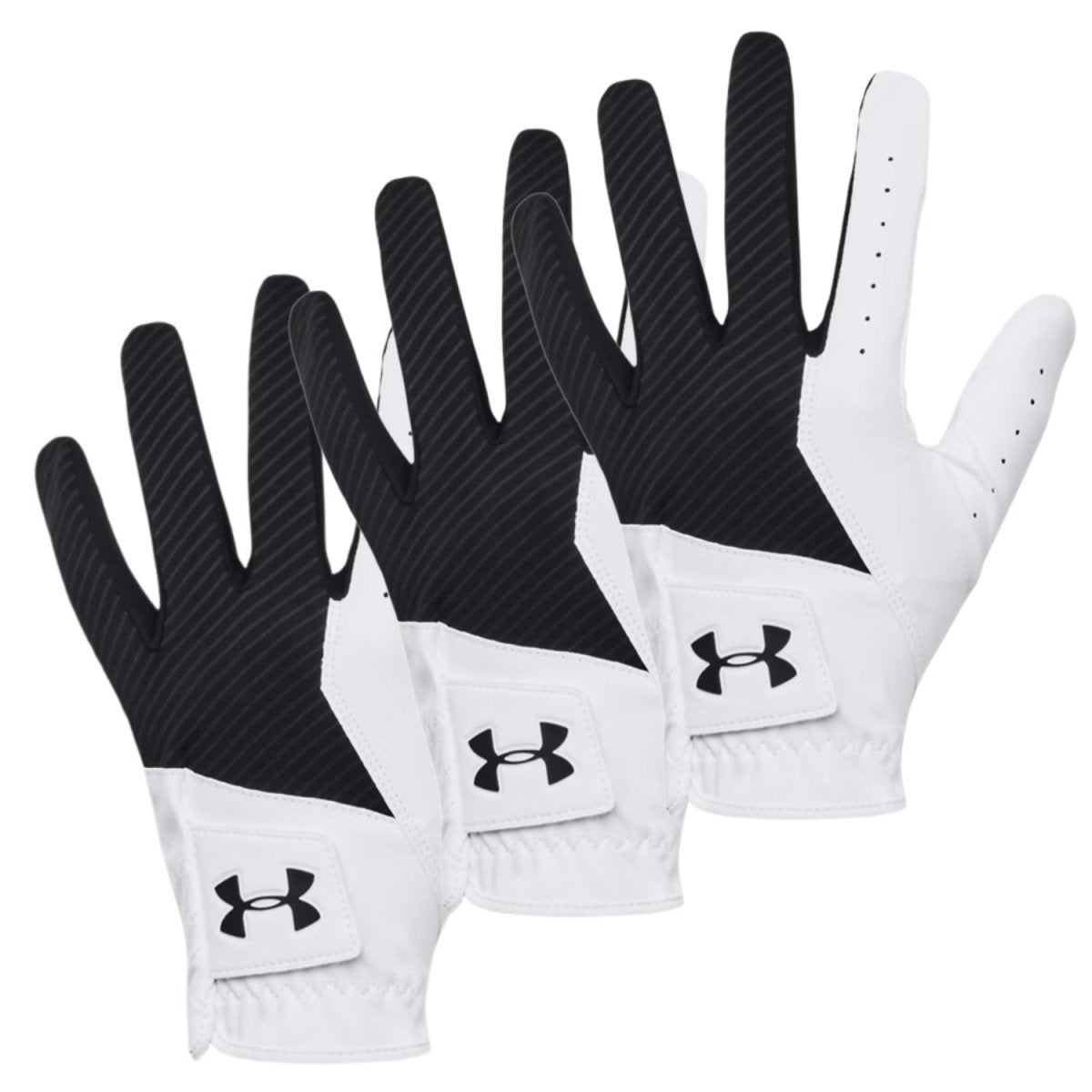 Under Armour Medal Men's Golf Glove (3 Pack Bundle) - Under Armour