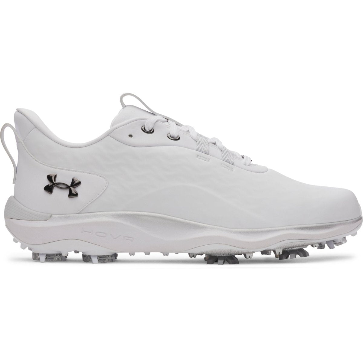 Under Armour Drive Pro Clone Spiked Golf Shoes - White - Under Armour