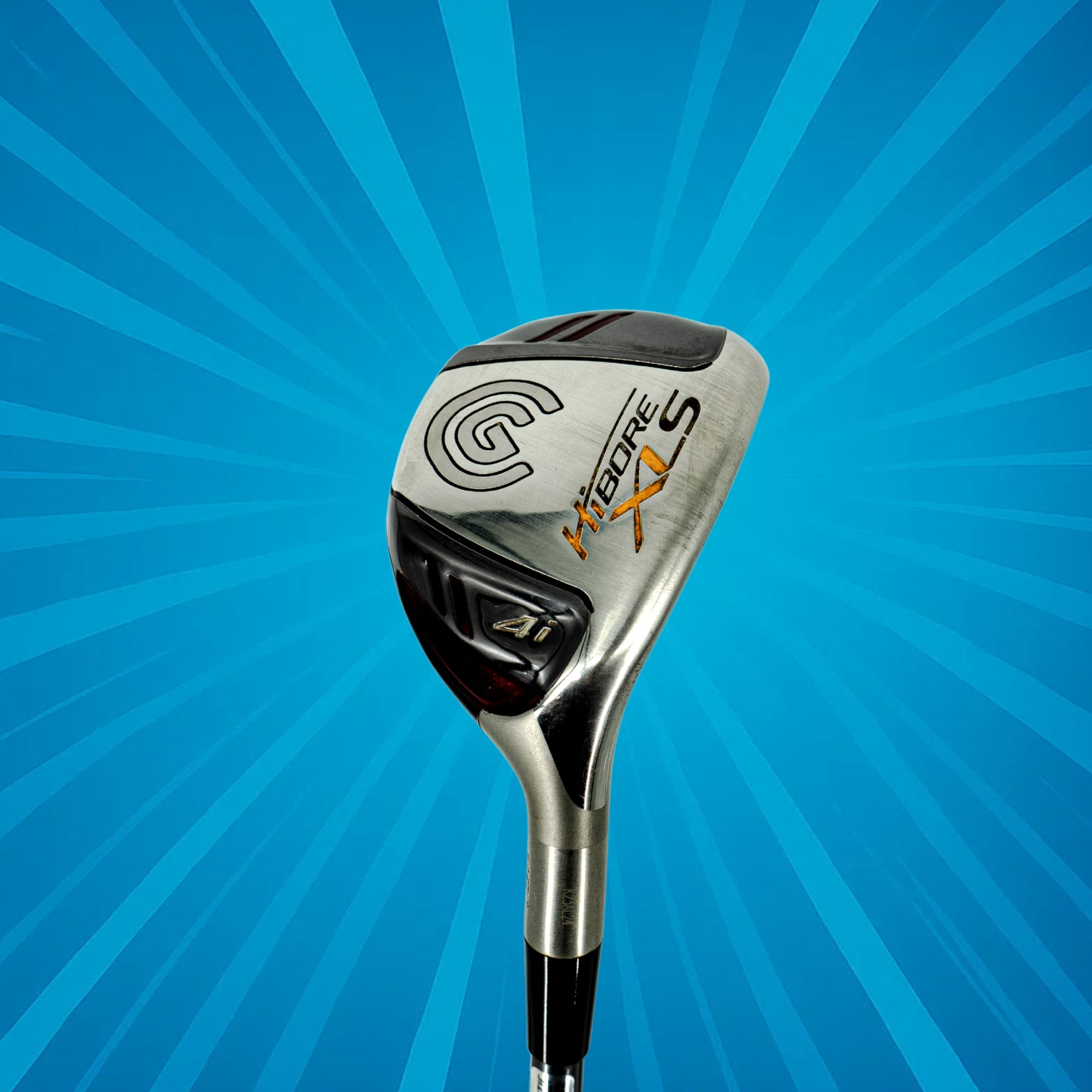 Cleveland HiBore XLS 4 Hybrid / 25 Degree / Fujikura Fit-On Gold HB Regular Flex Shaft