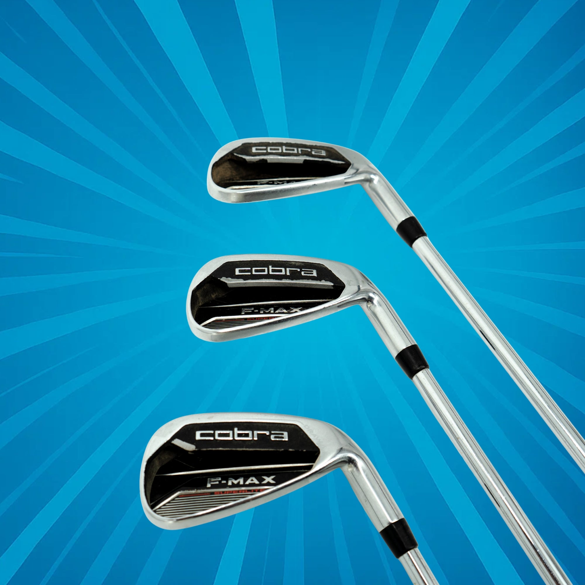 Cobra F-Max Superlite Irons / 5-GW / Cobra Superlite Regular Shafts