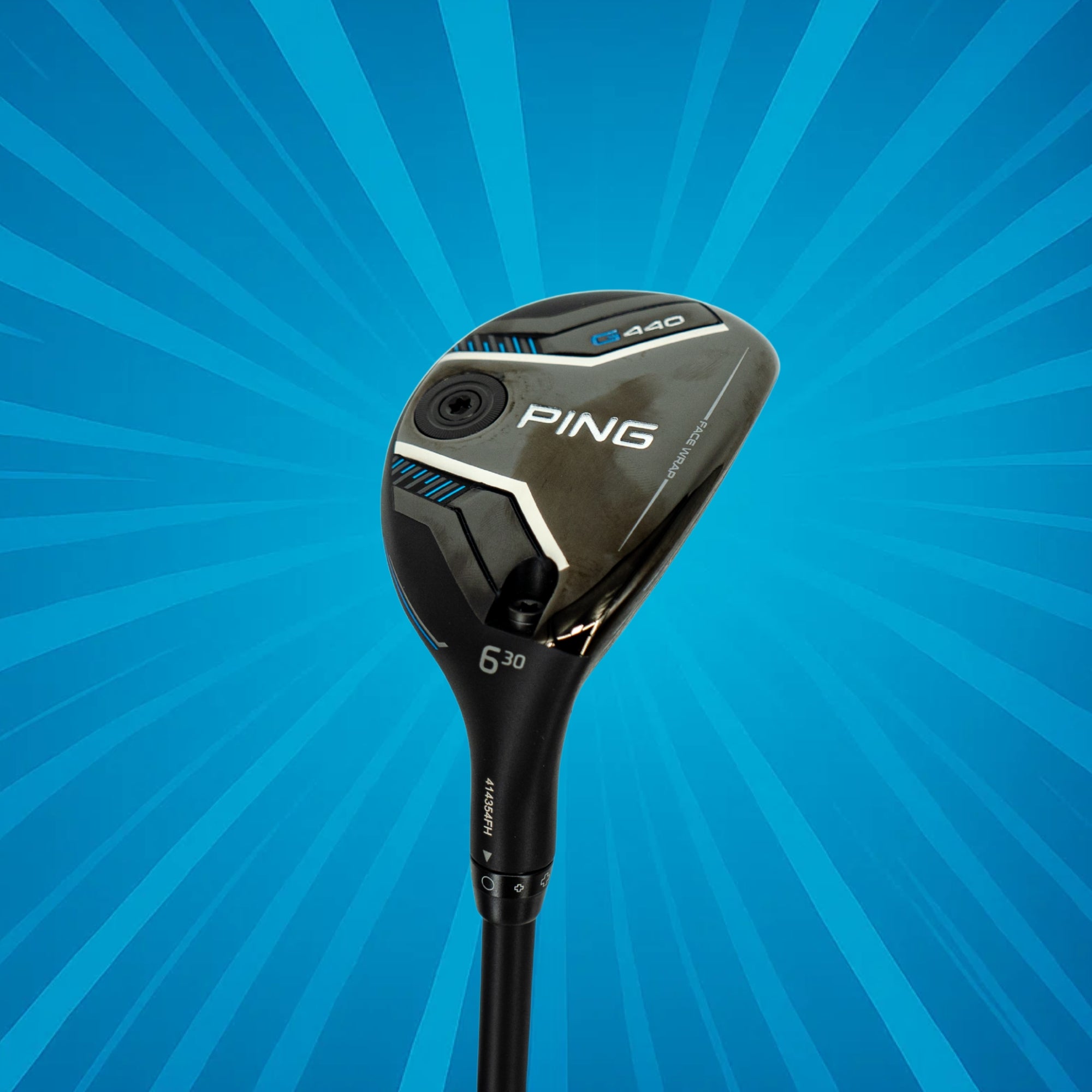 Ping G440 6 Hybrid / 30 Degree / Ping Alta CB 70R Shaft / Regular Flex