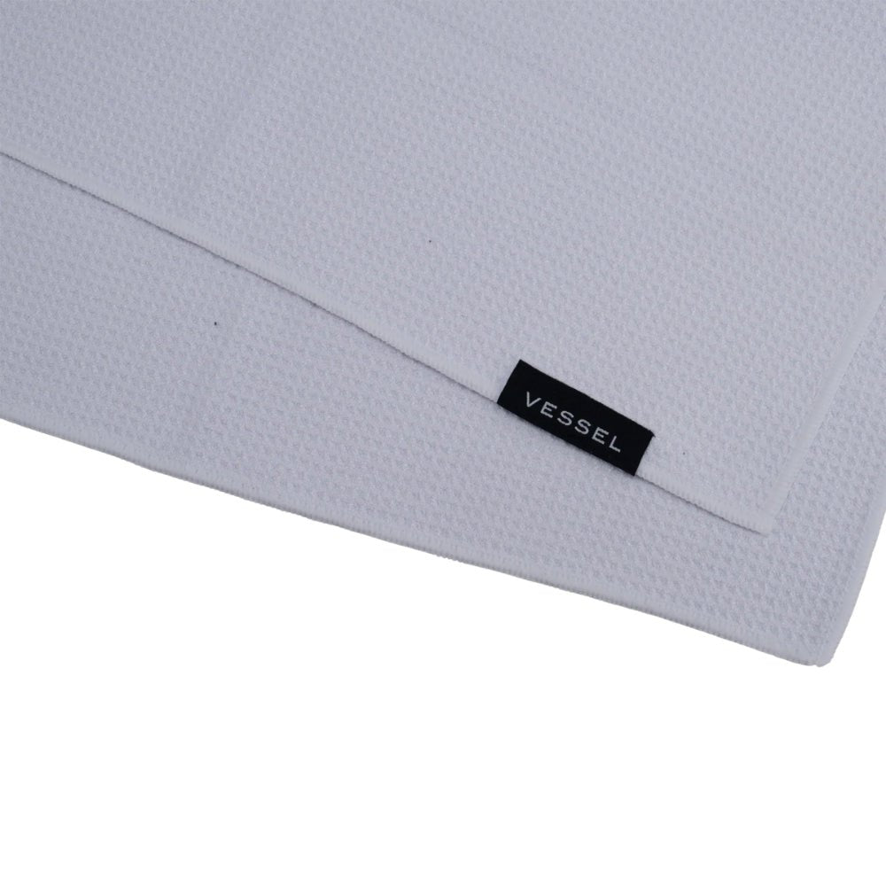 Vessel Magnetic Golf Towel 20" x 20" - White - Vessel