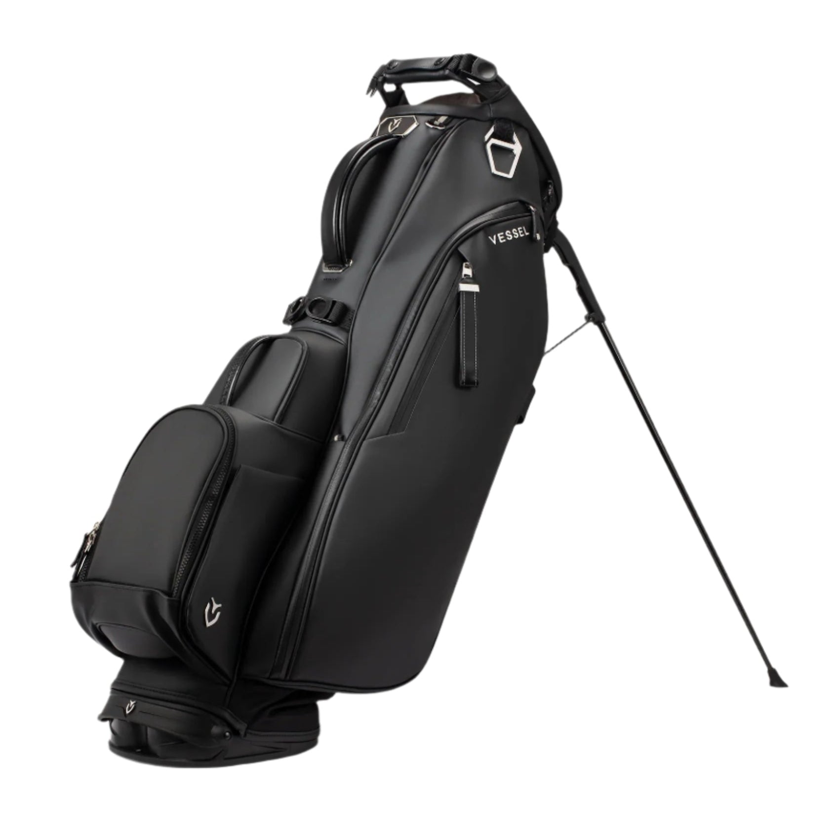 Vessel Player V Stand Bag - Pebbled Black