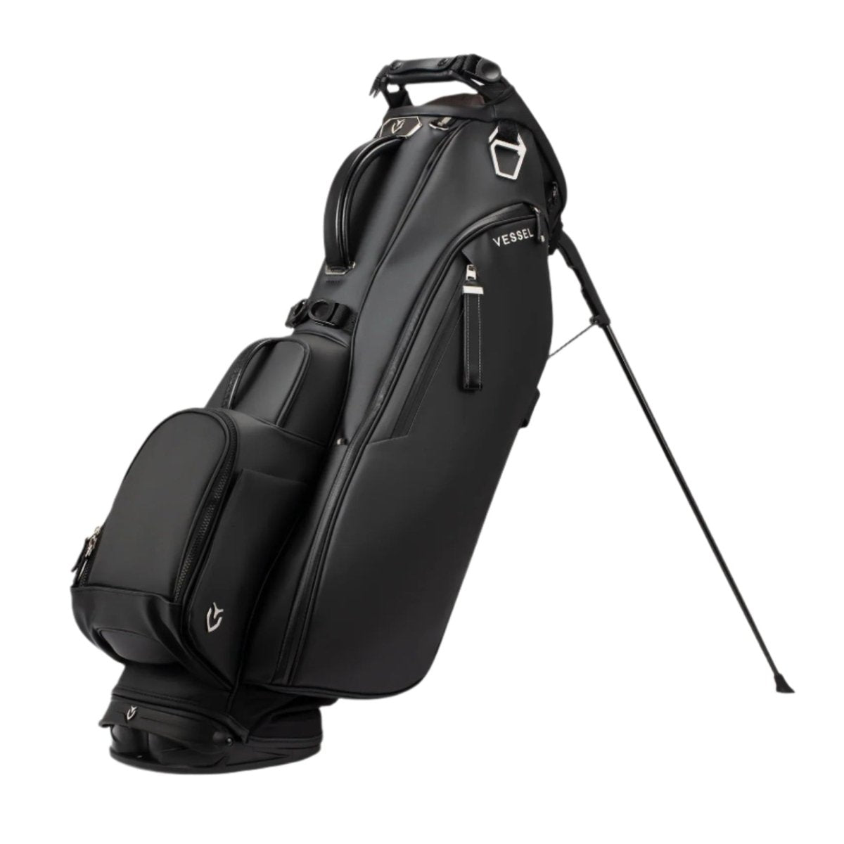 Vessel Player V Stand Bag - Pebbled Black - Vessel