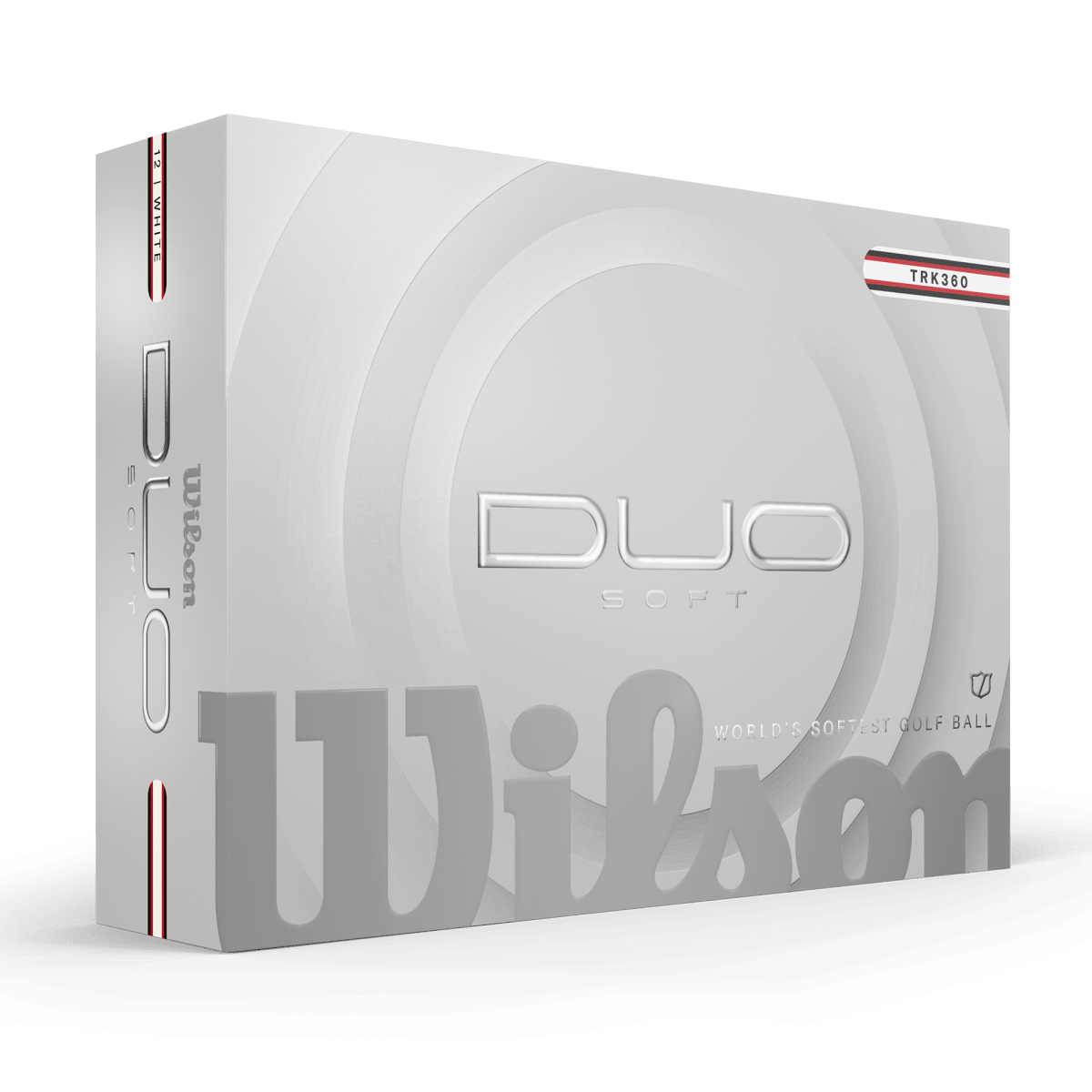Wilson Duo Soft TRK360 White Golf Balls - Wilson
